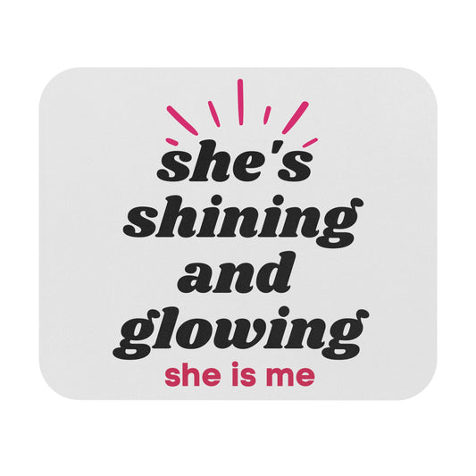 Shining & Glowing Mouse Pad, Christian Mouse Pad, Faith Mouse Pad