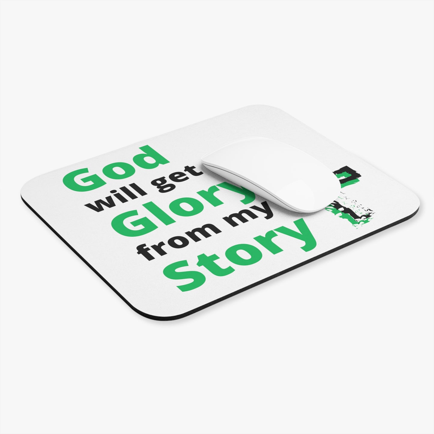 Testimony Mouse Pad, Christian Mouse Pad, Faith Mouse Pad