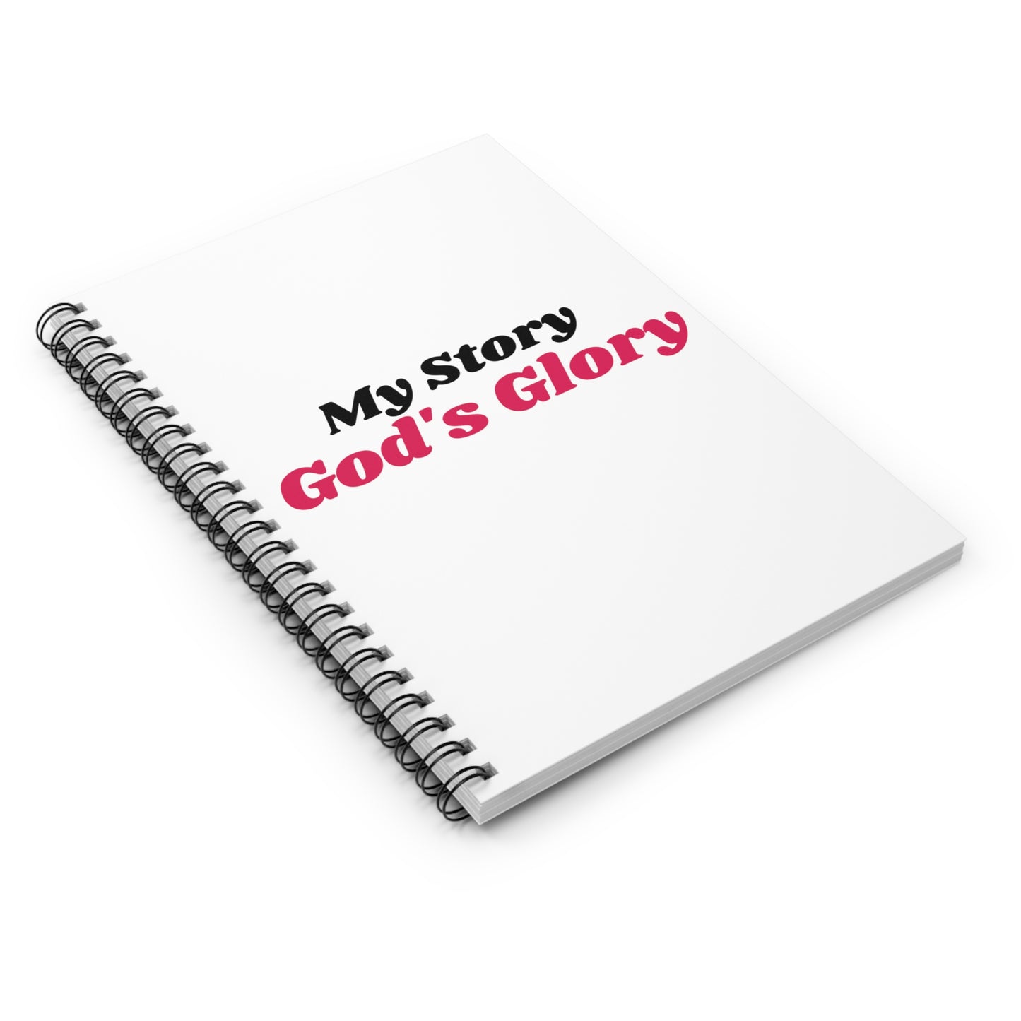 My Story - God's Glory Notebook - Ruled Line