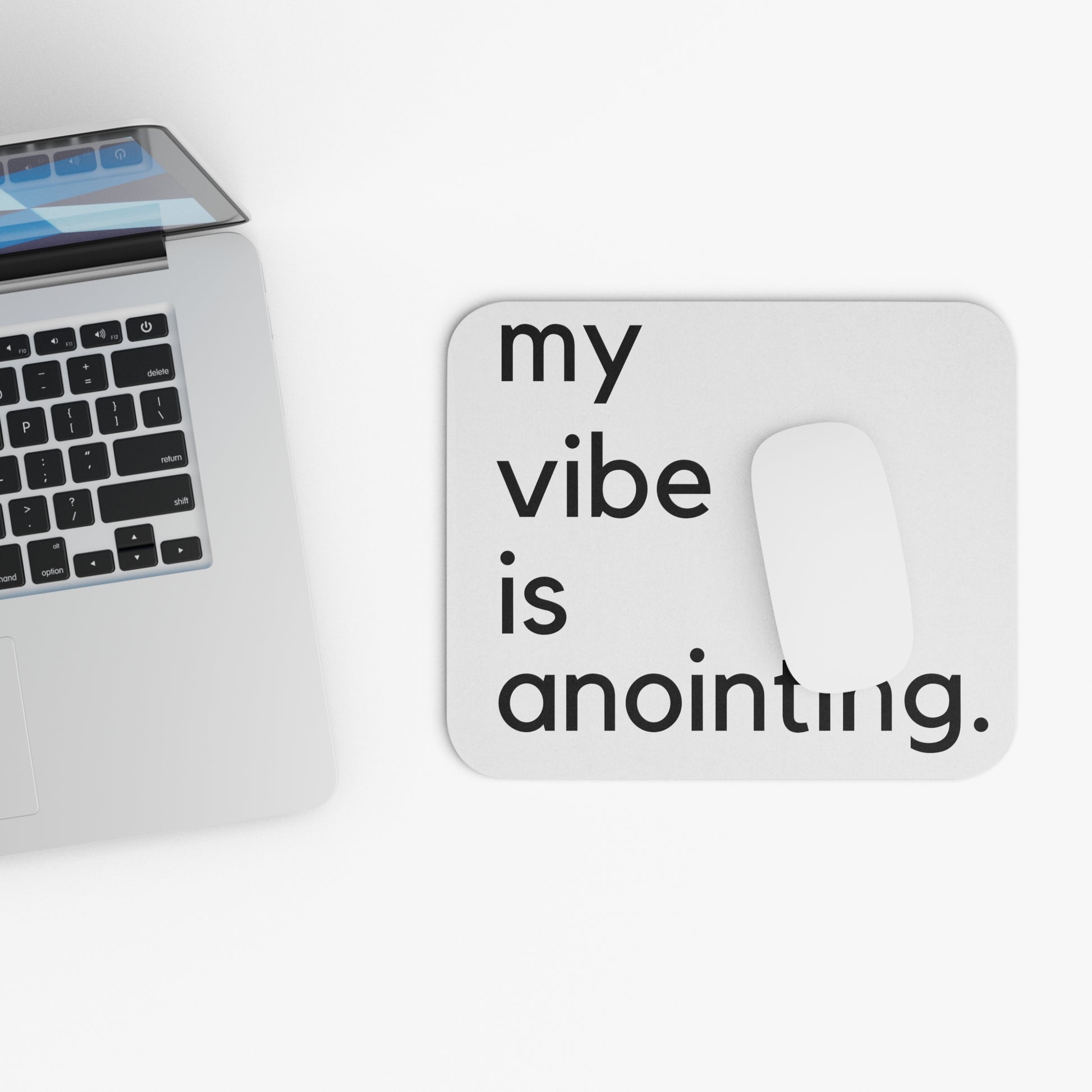 Vibe Mouse Pad, Christian Mouse Pad, Faith Mouse Pad