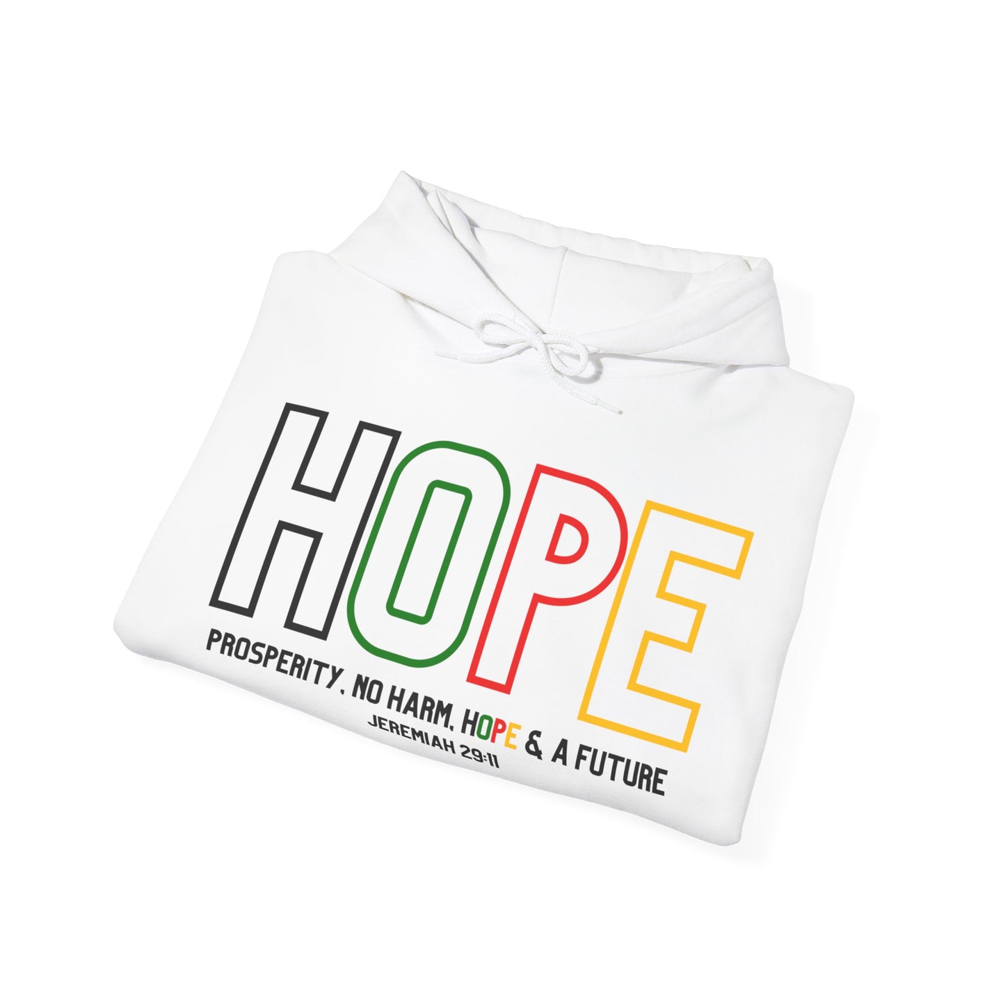 Hope Jeremiah 29:11 Unisex Heavy Blend Hoodie - Style: Gildan 18500