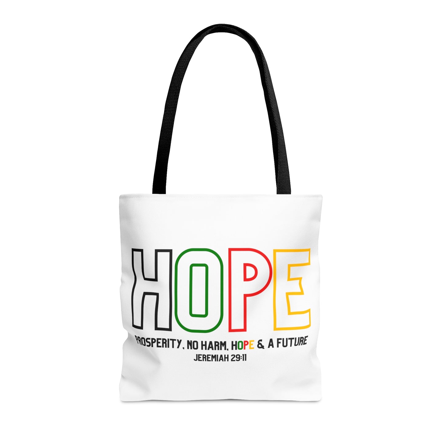 HOPE Jeremiah 29:11 Tote Bag