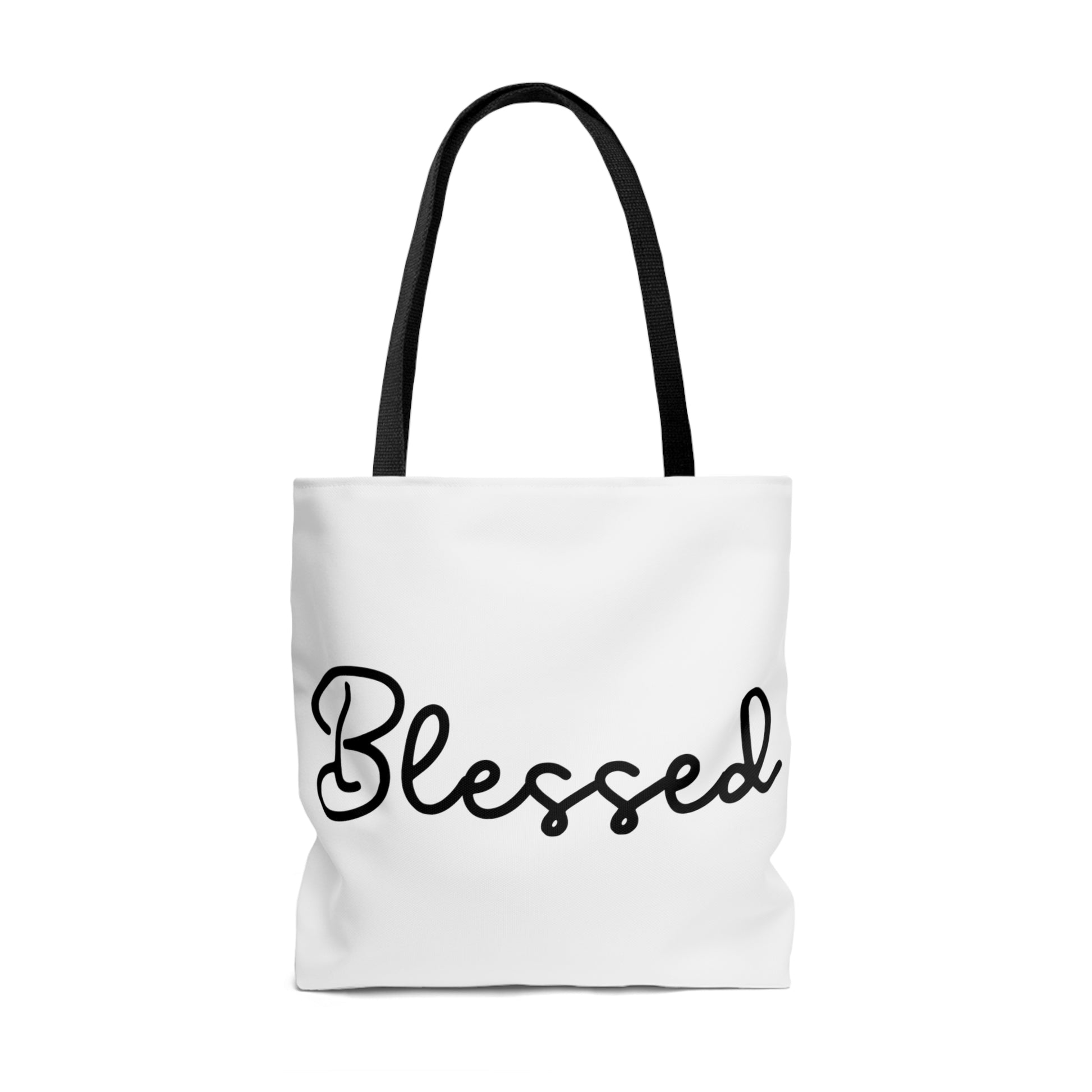 Blessed Christian Tote Bag, Faith Tote Bag, God Tote Bag, Blessed by God Tote Bag