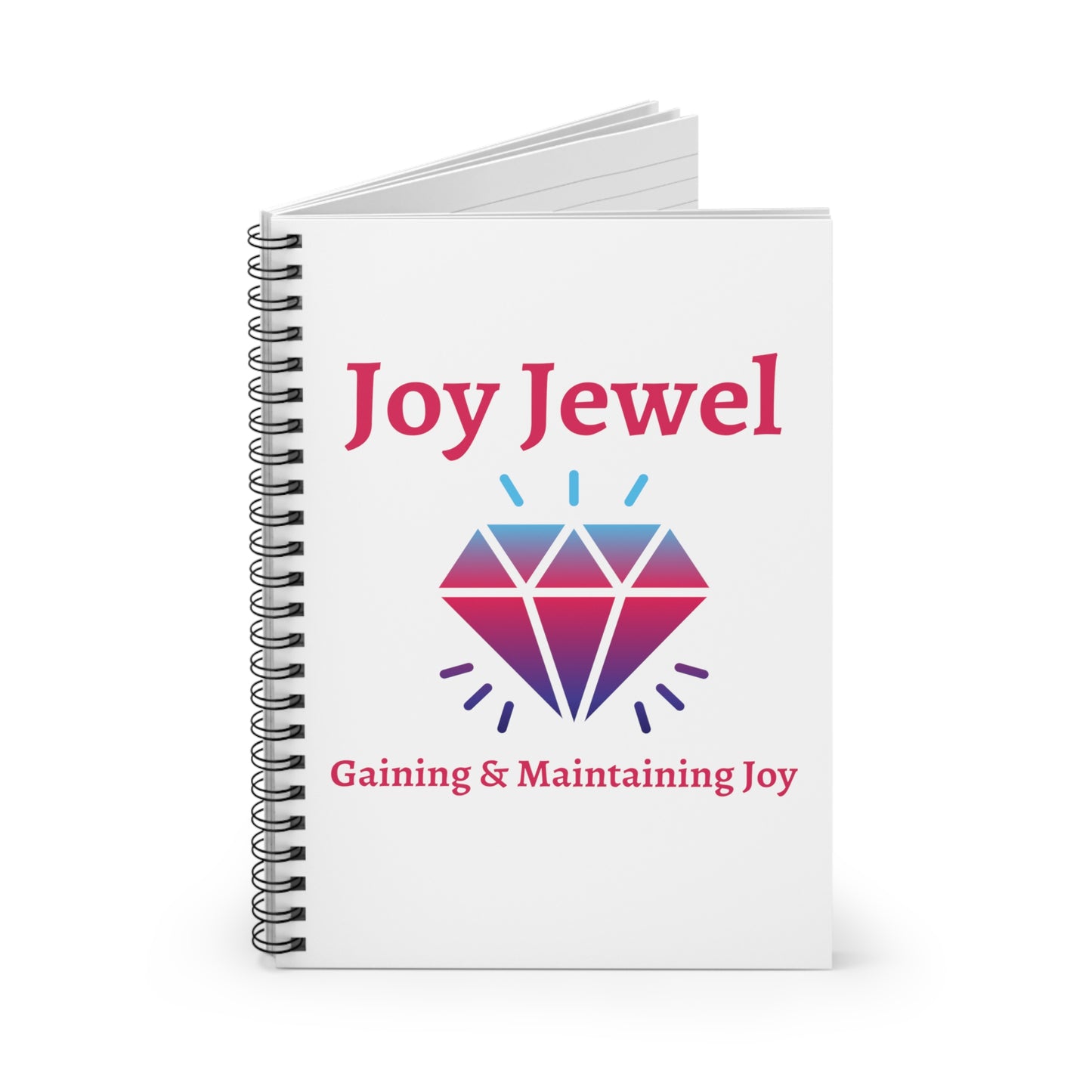 Joy Jewel Spiral Notebook - Ruled Line