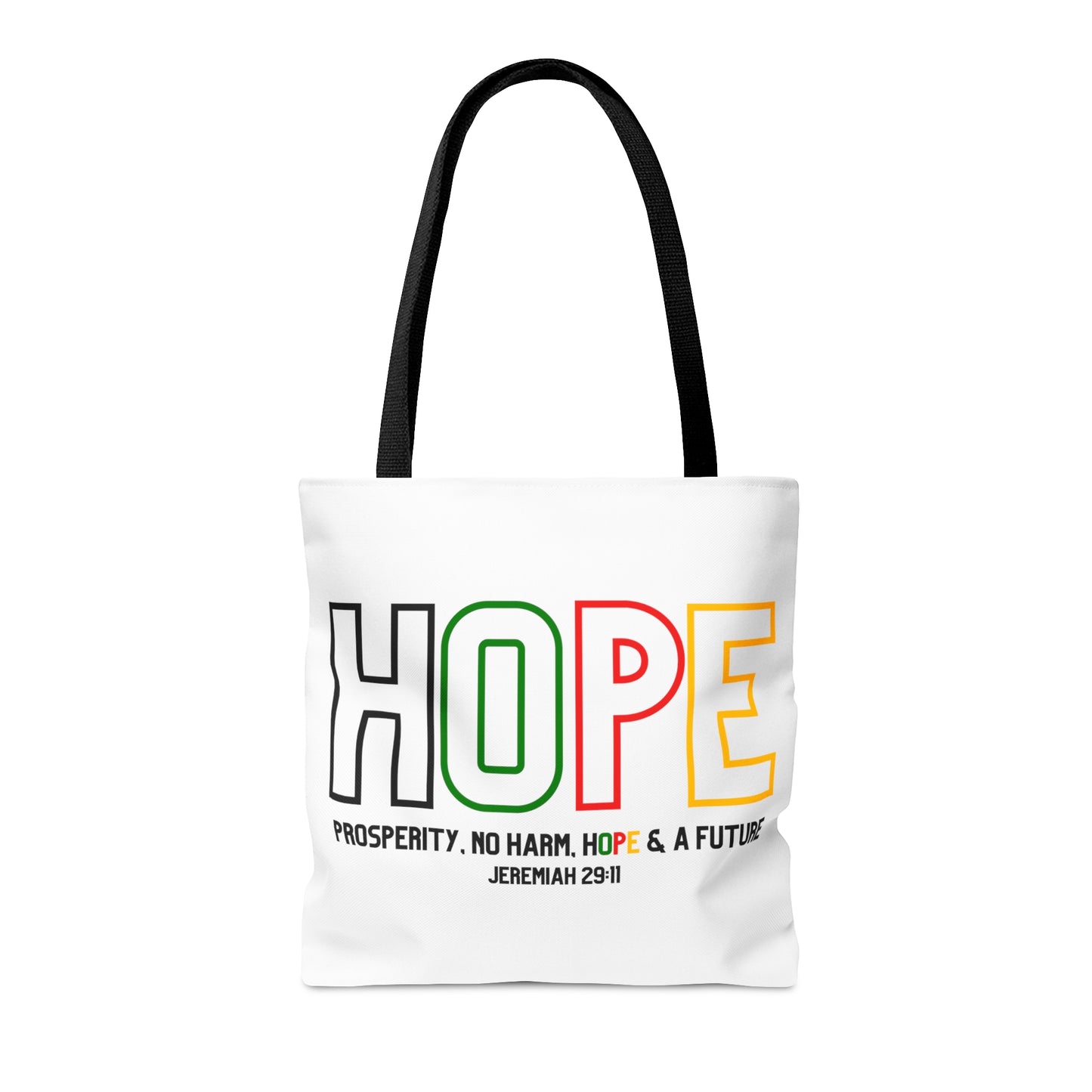 HOPE Jeremiah 29:11 Tote Bag