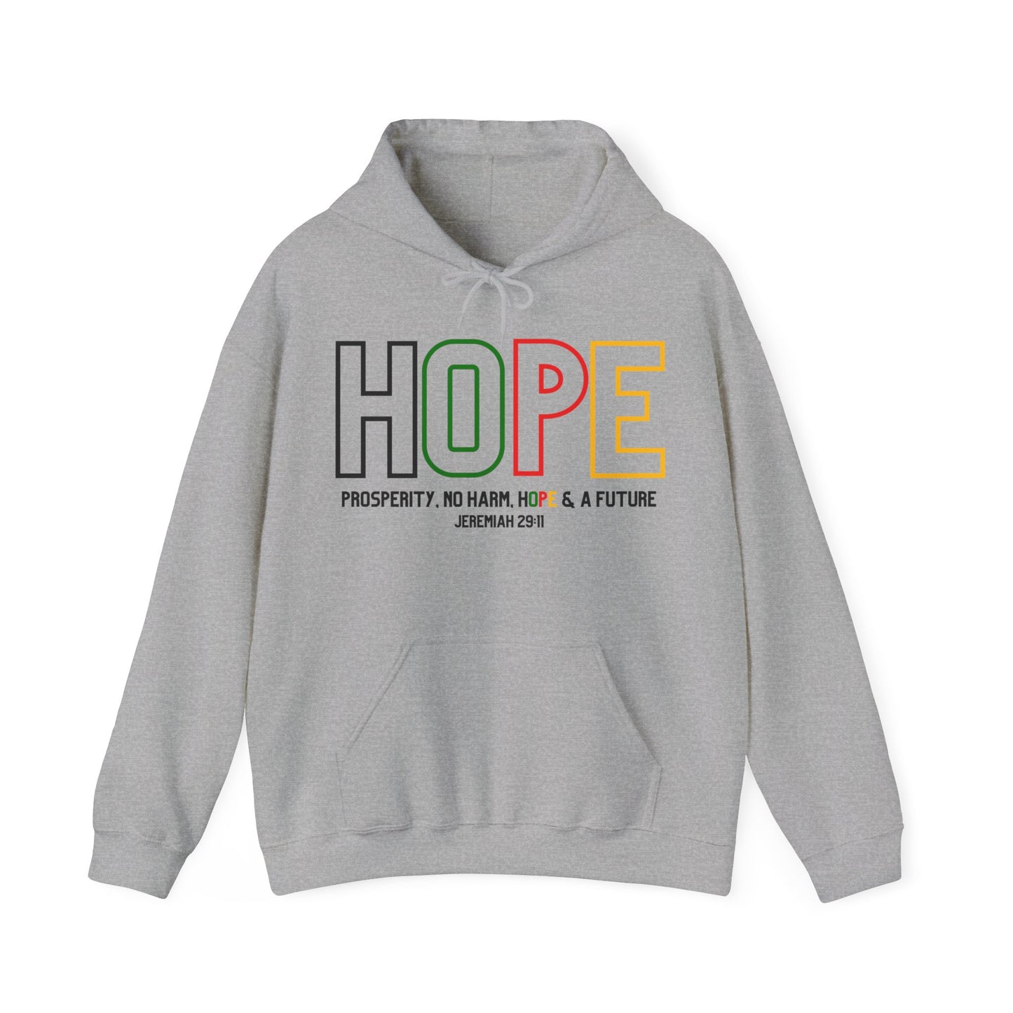 Hope Jeremiah 29:11 Unisex Heavy Blend Hoodie - Style: Gildan 18500