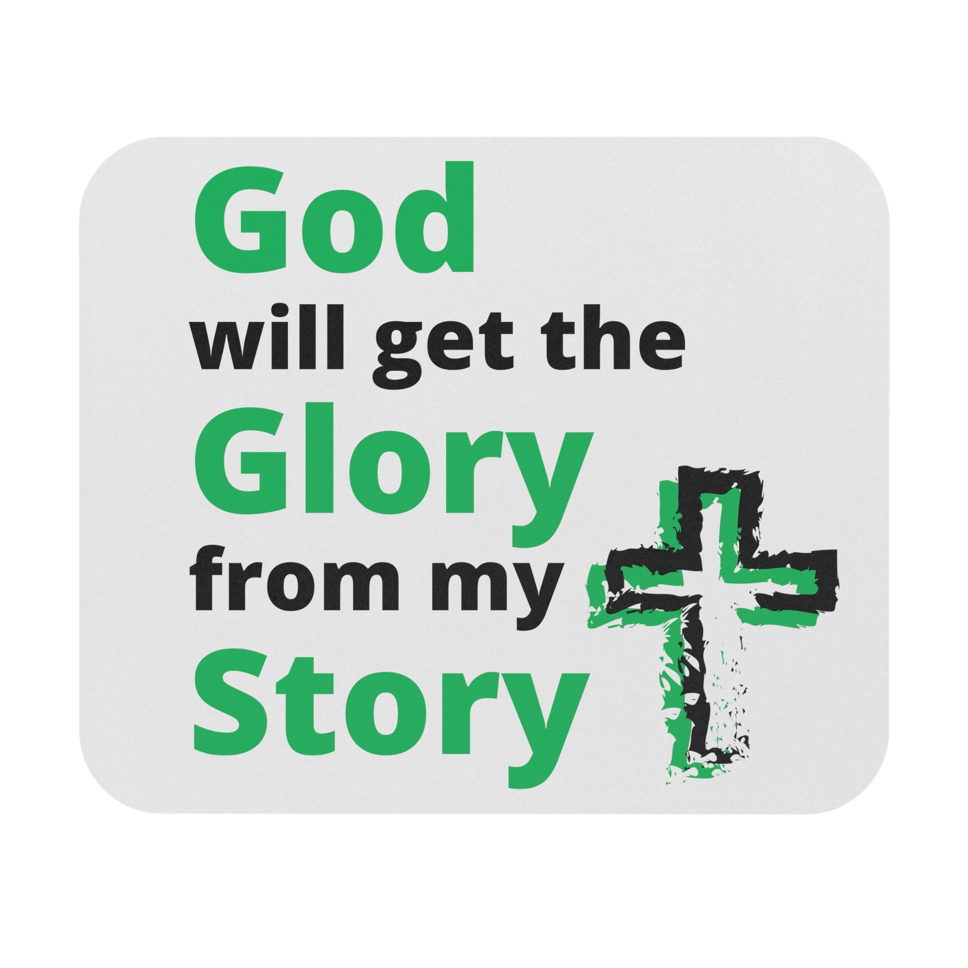 Testimony Mouse Pad, Christian Mouse Pad, Faith Mouse Pad