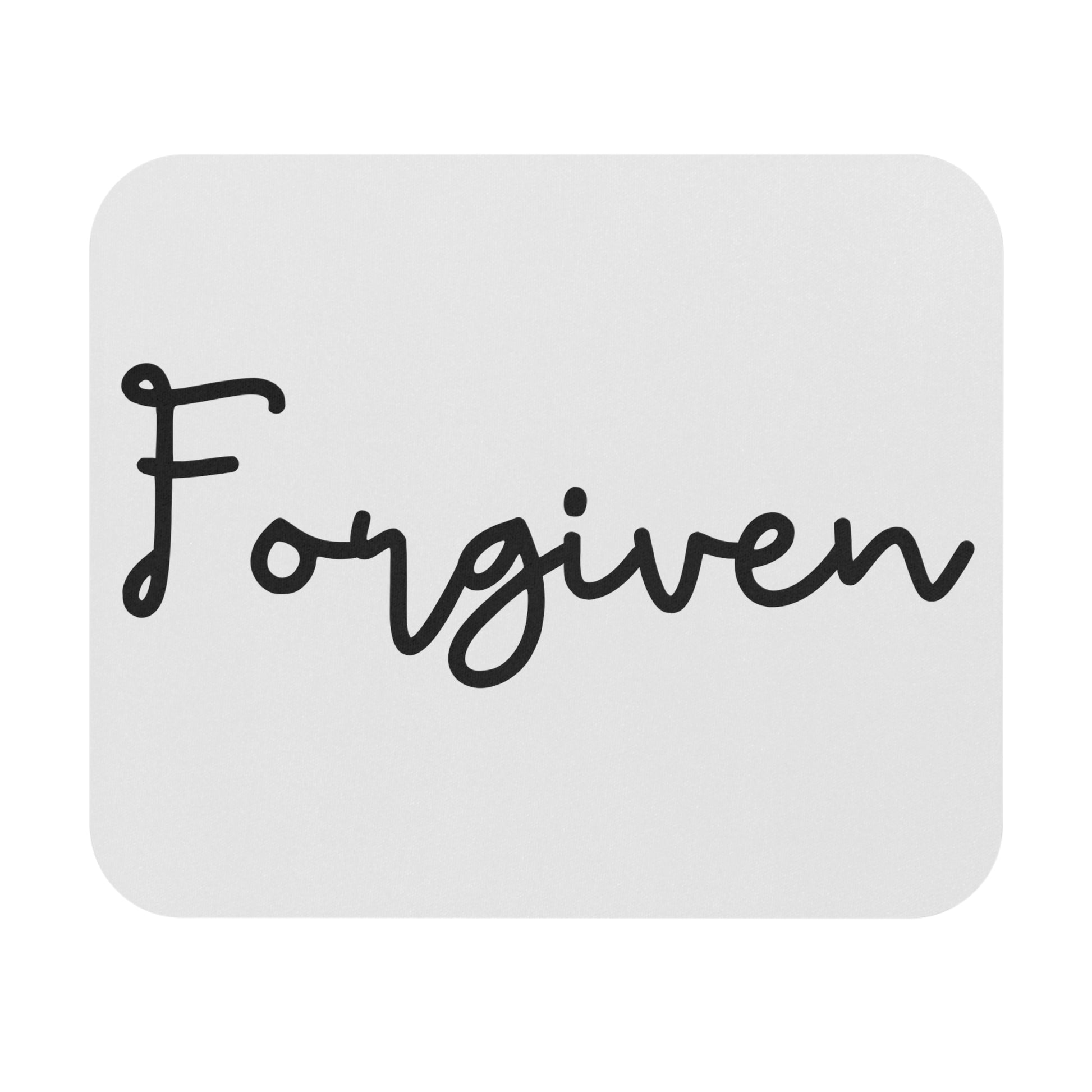 Forgiven Mouse Pad, Christian Mouse Pad, Faith Mouse Pad