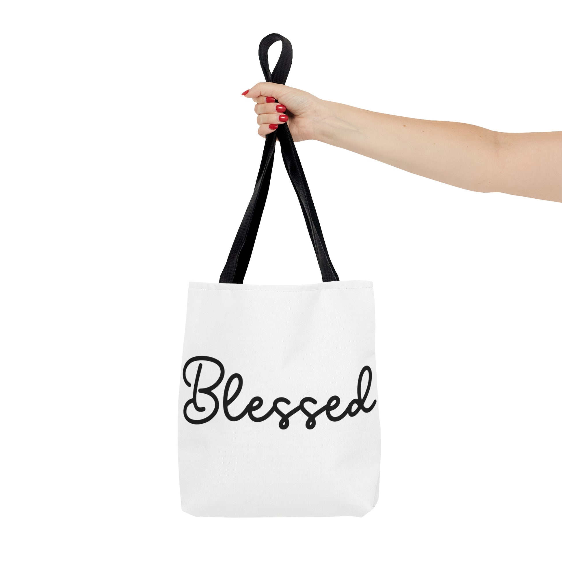 Blessed Christian Tote Bag, Faith Tote Bag, God Tote Bag, Blessed by God Tote Bag