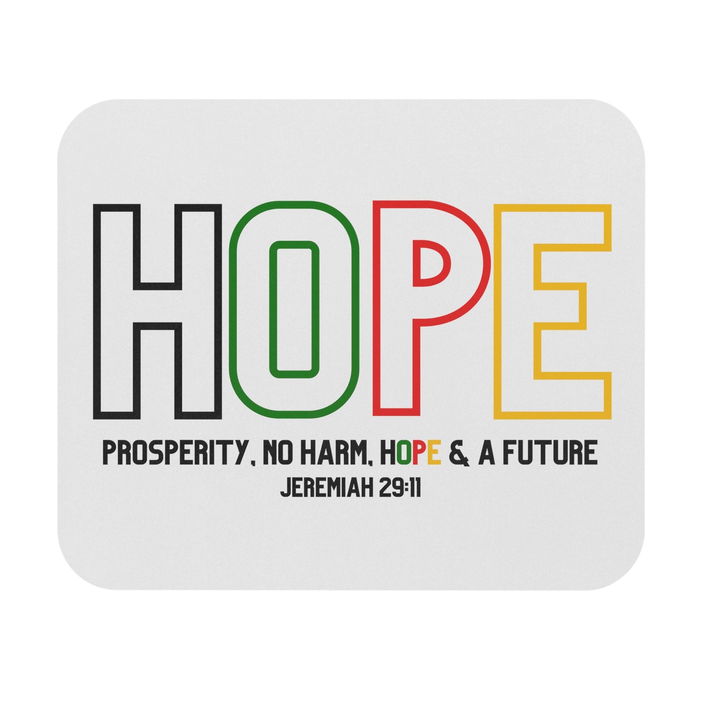 HOPE Jeremiah 29:11 Mouse Pad (Rectangle)