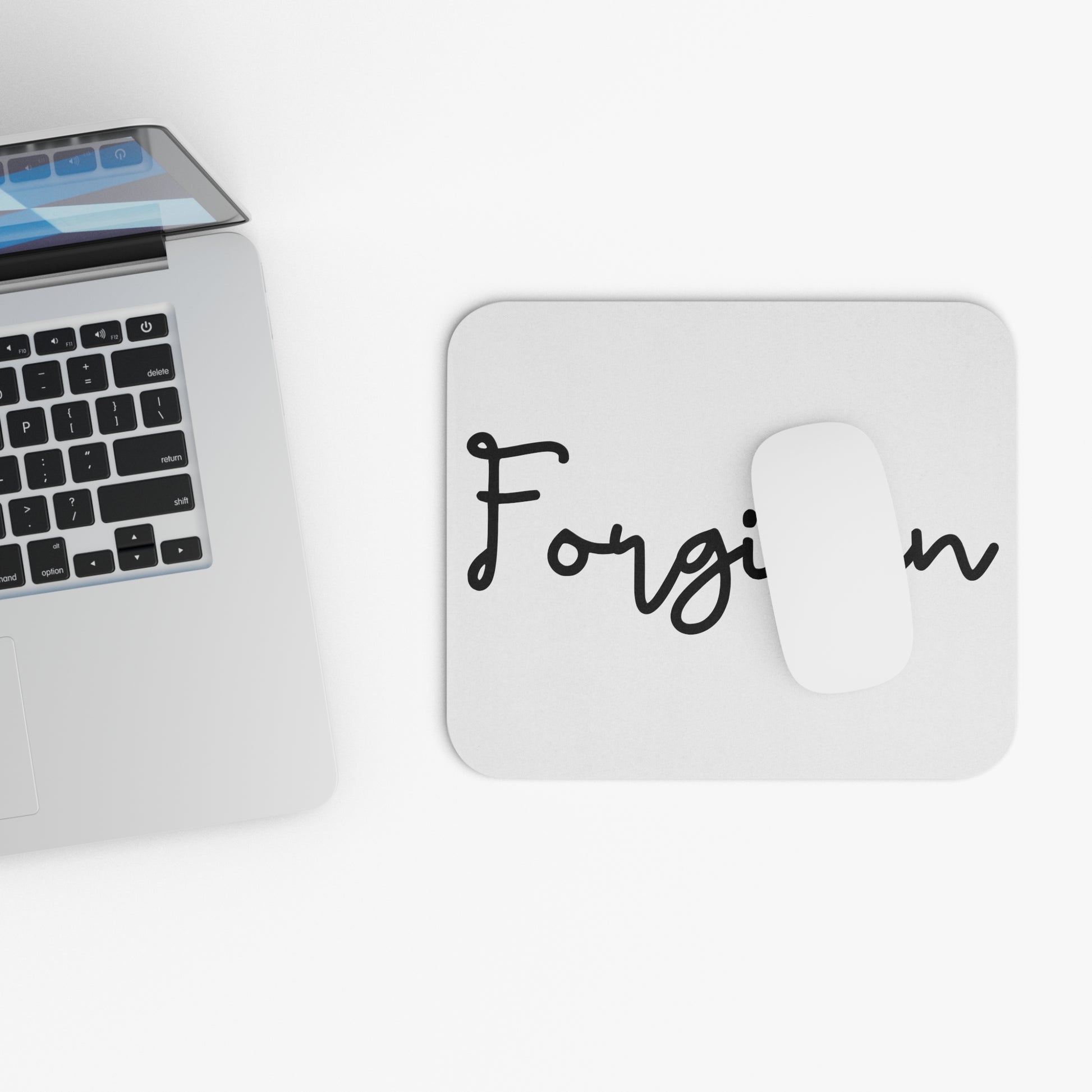 Forgiven Mouse Pad, Christian Mouse Pad, Faith Mouse Pad