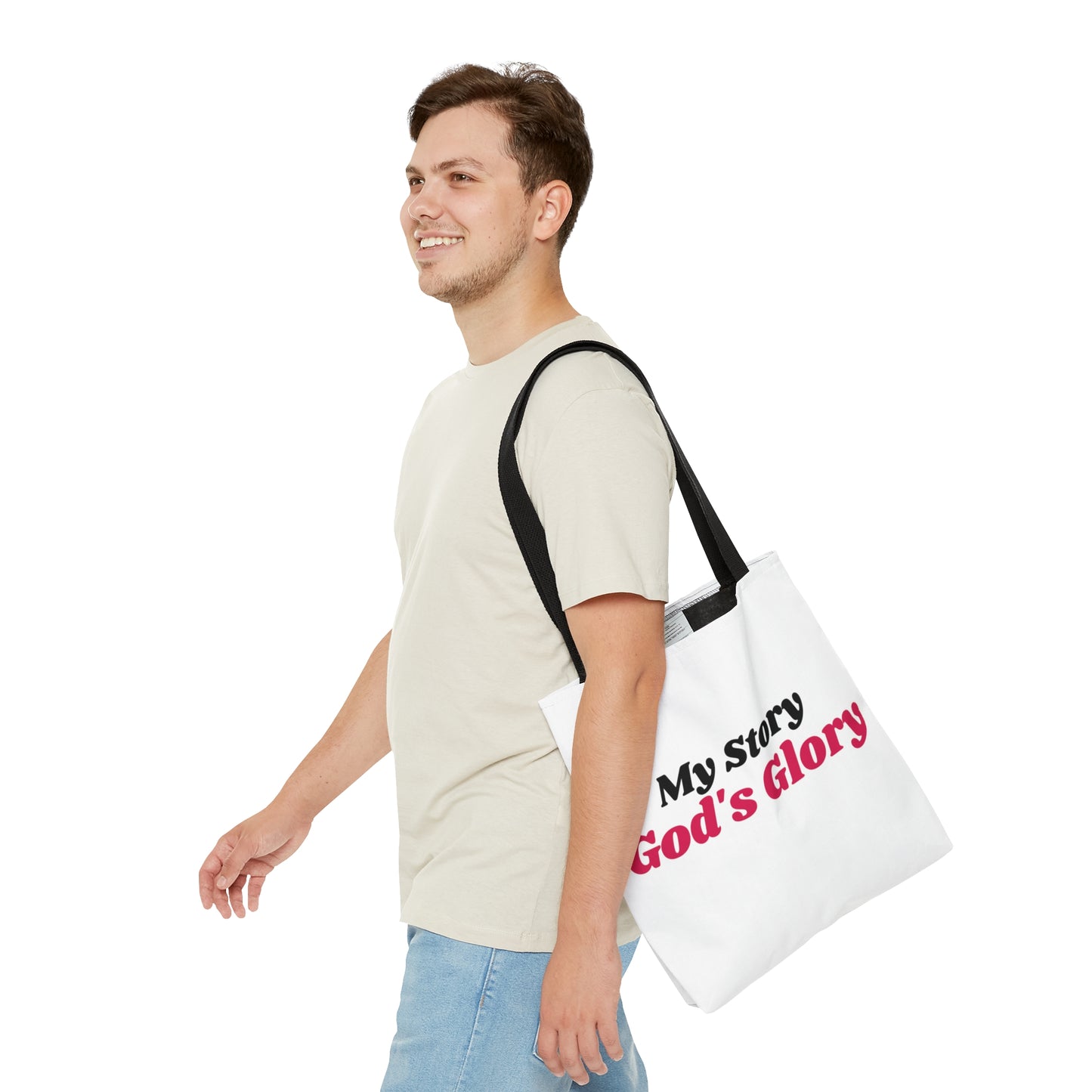 My Story God's Glory Tote Bag