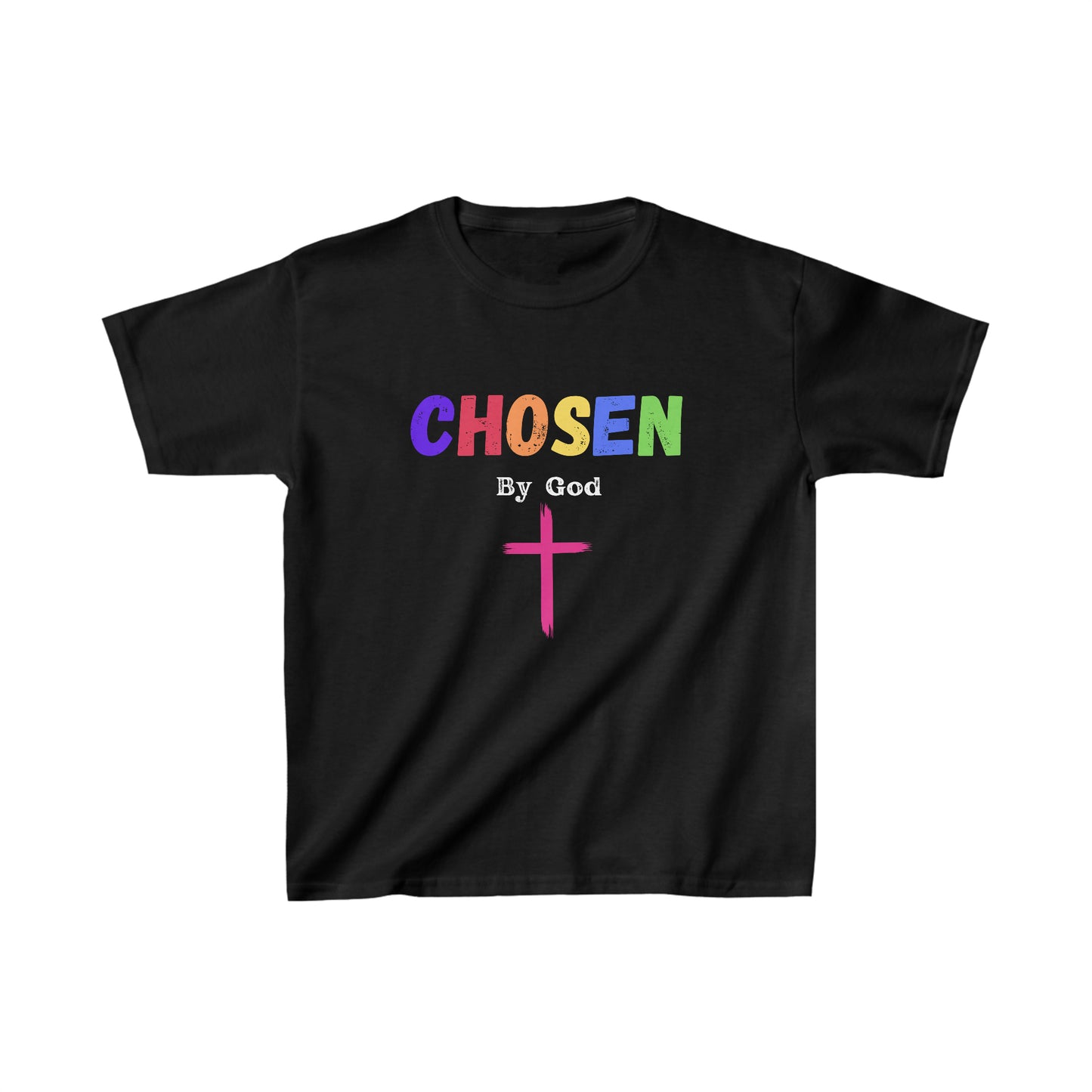 Chosen by God Kids Heavy Cotton™ Tee (White By God)