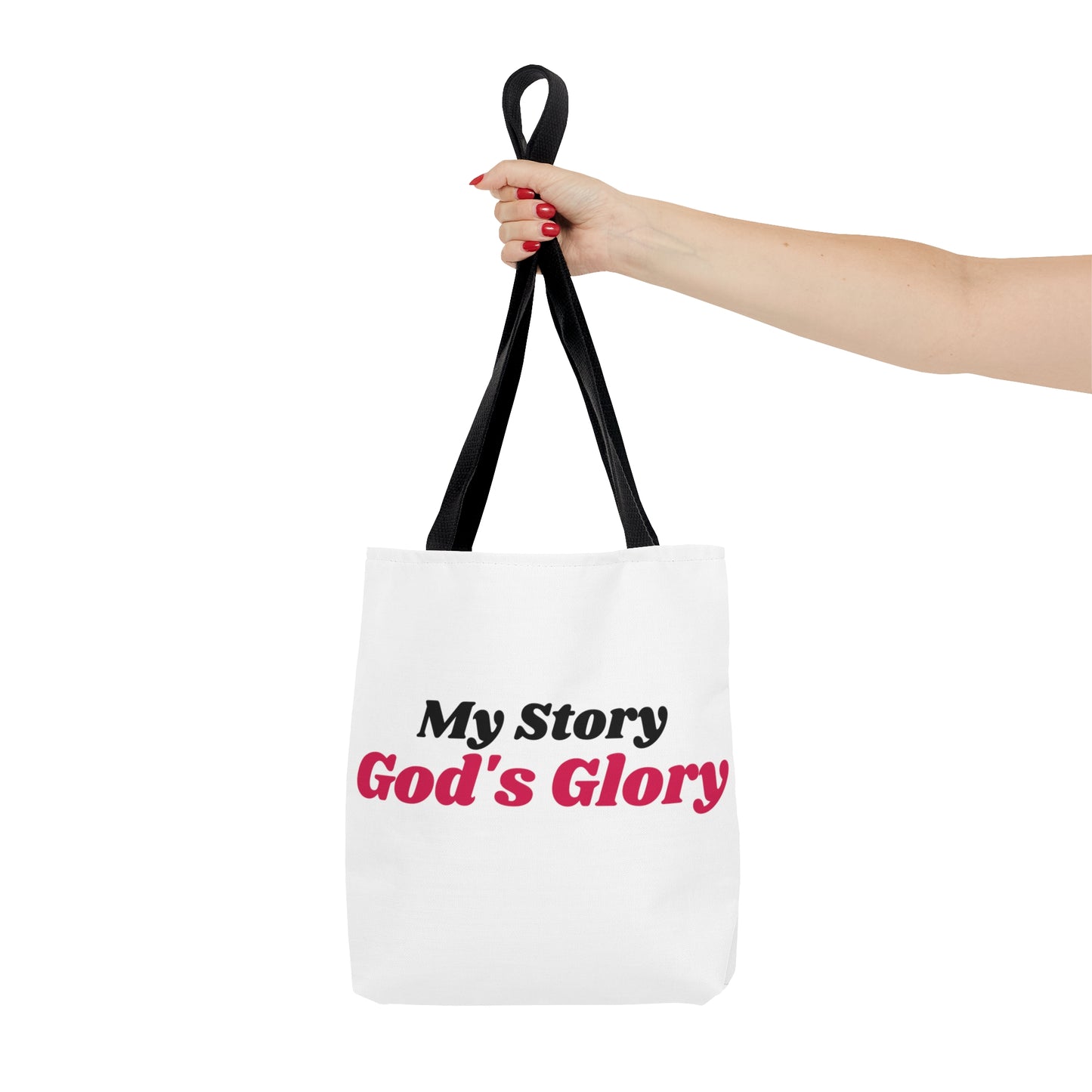 My Story God's Glory Tote Bag