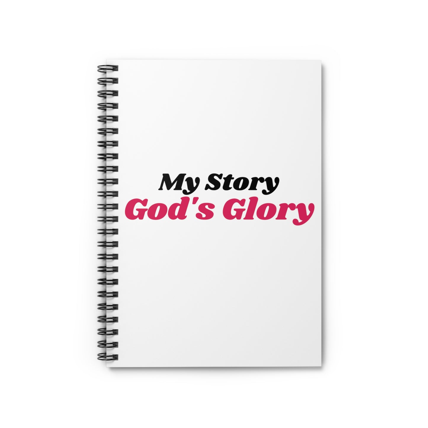 My Story - God's Glory Notebook - Ruled Line