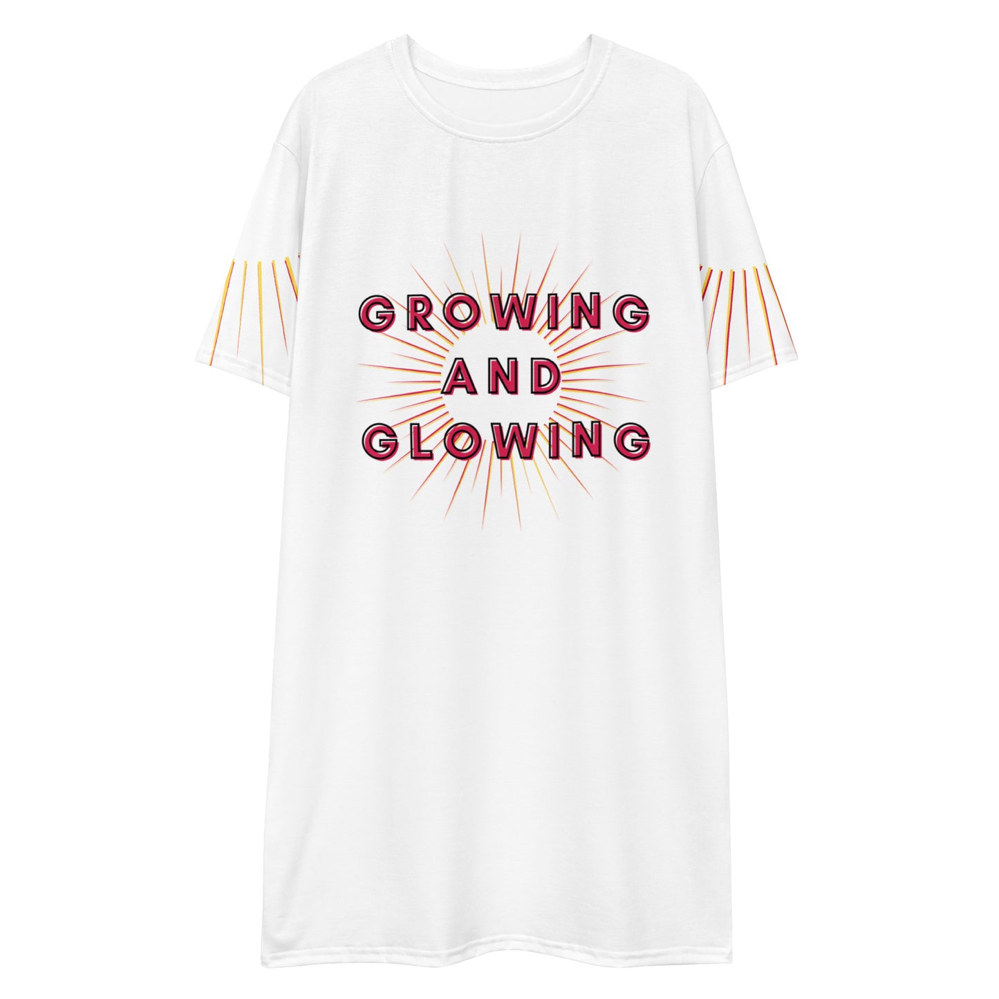 Growing and Glowing T-shirt Dress