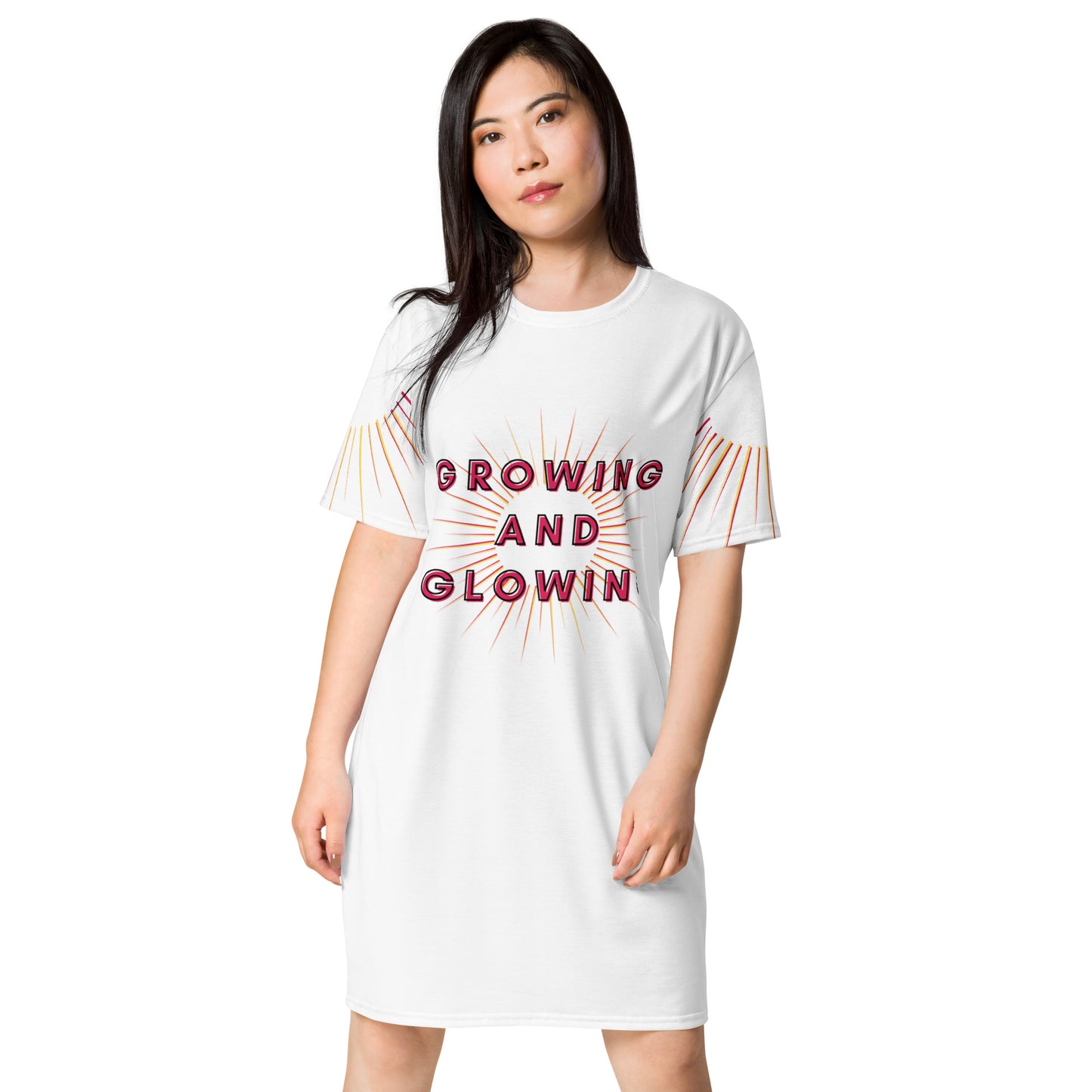 Growing and Glowing T-shirt Dress