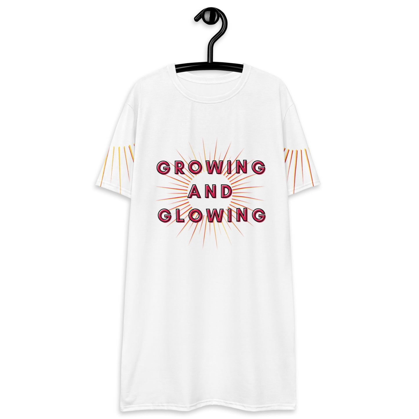 Growing and Glowing T-shirt Dress