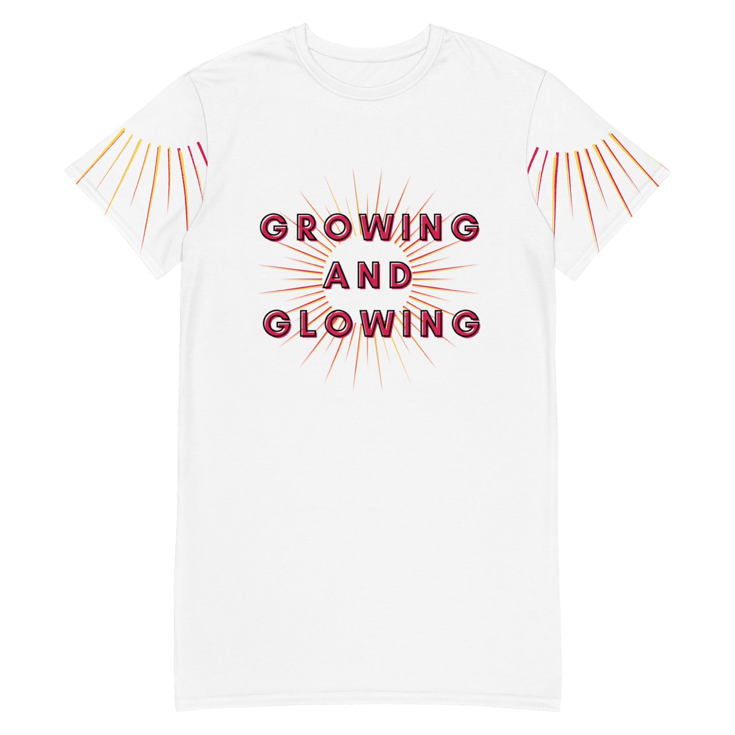 Growing and Glowing T-shirt Dress