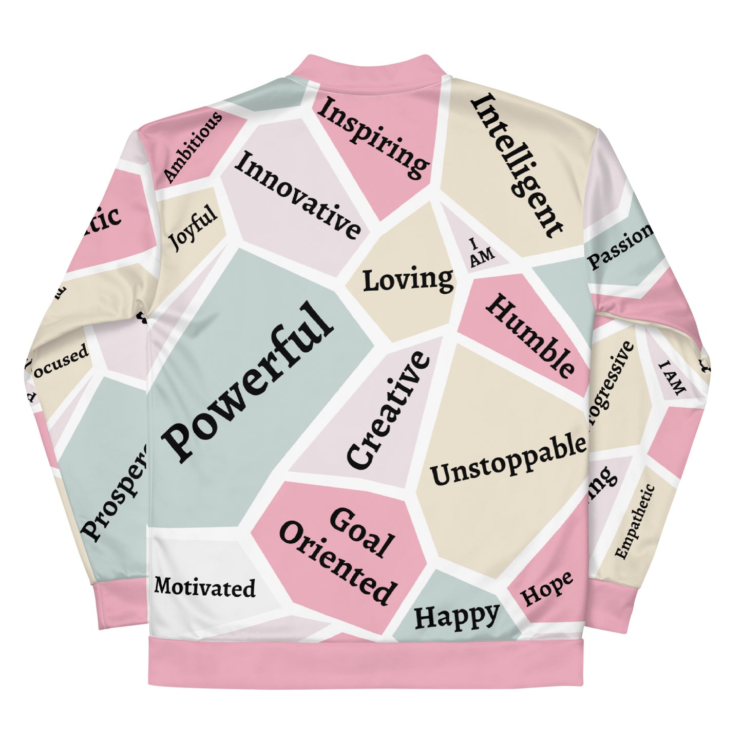 Women's Empowerment Bomber Jacket, Women's History Month  Bomber Jacket, Faith Jacket, Christian Jacket, 