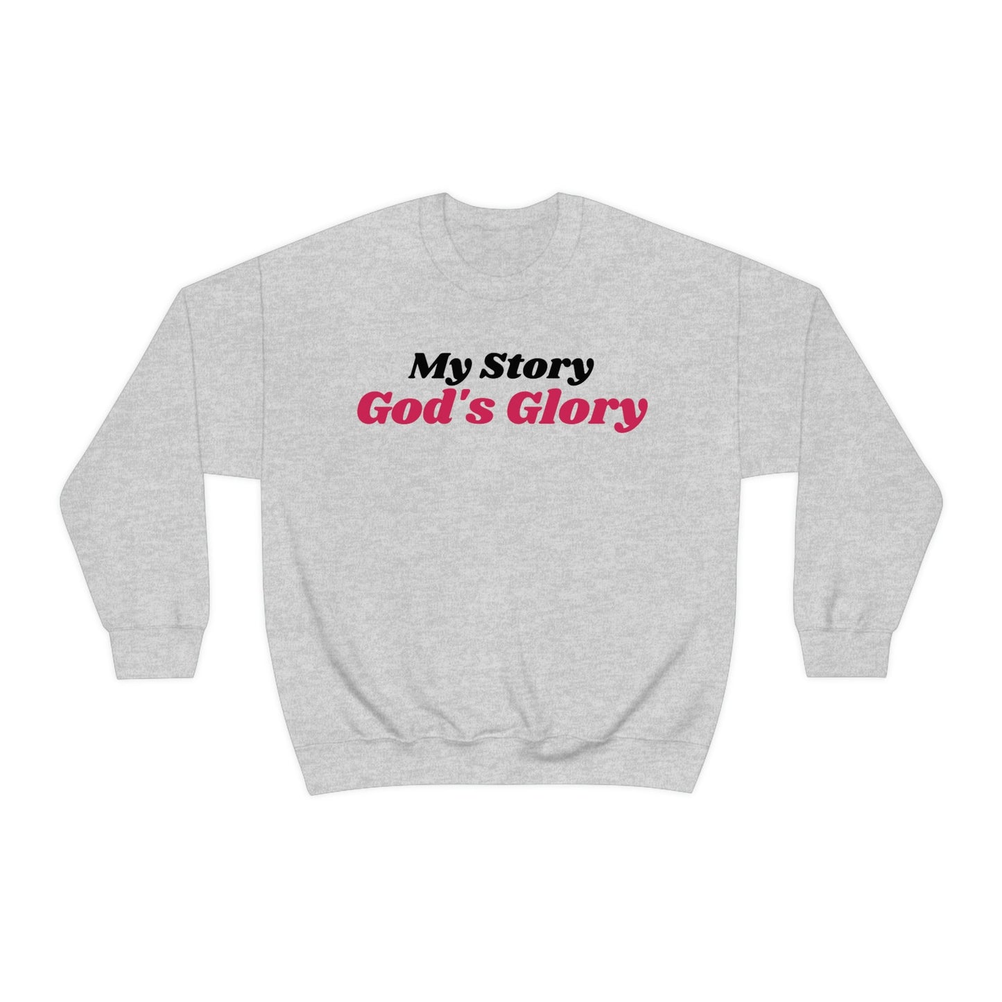 God's Glory Sweatshirt, Christian Apparel, Faith Apparel