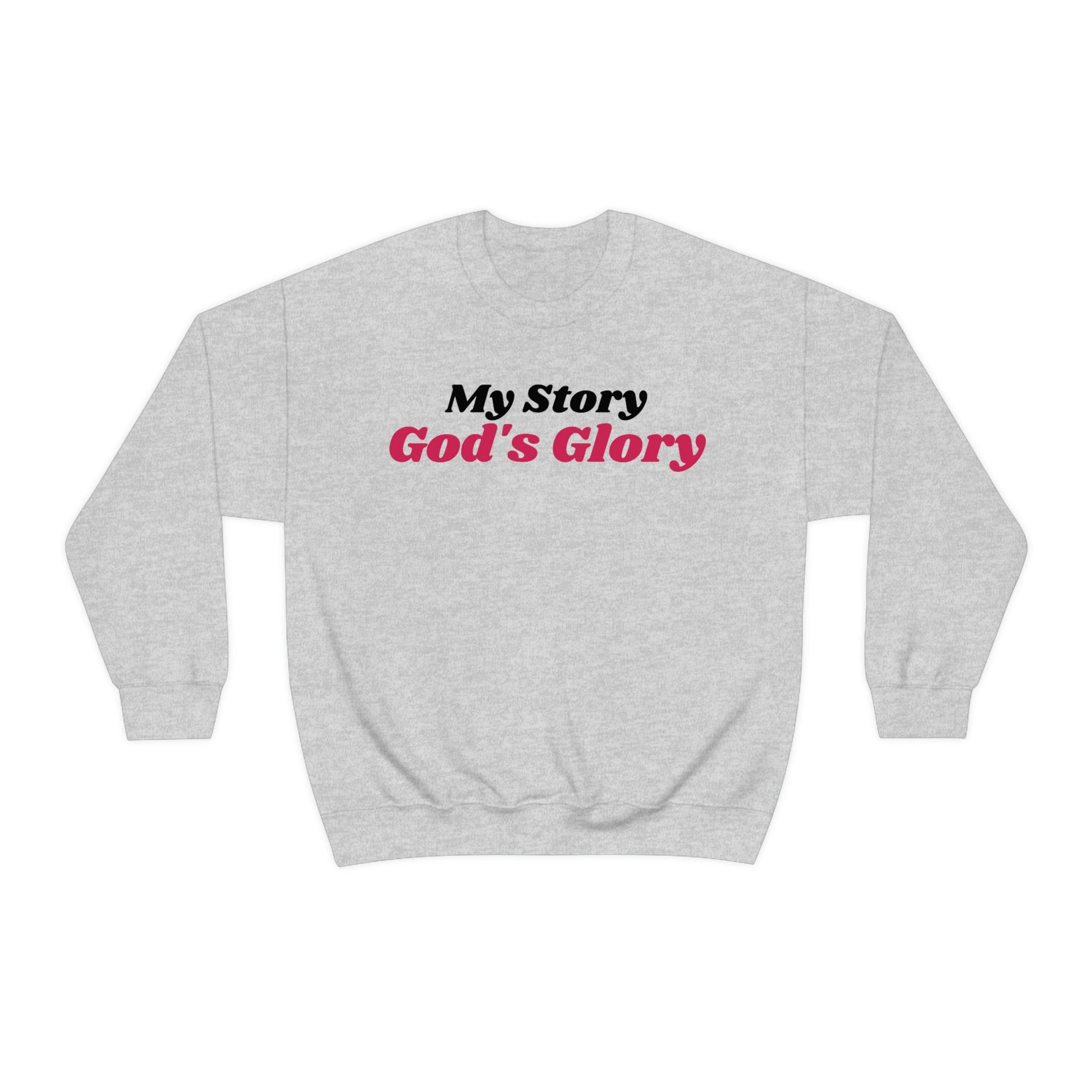 God's Glory Sweatshirt, Christian Apparel, Faith Apparel