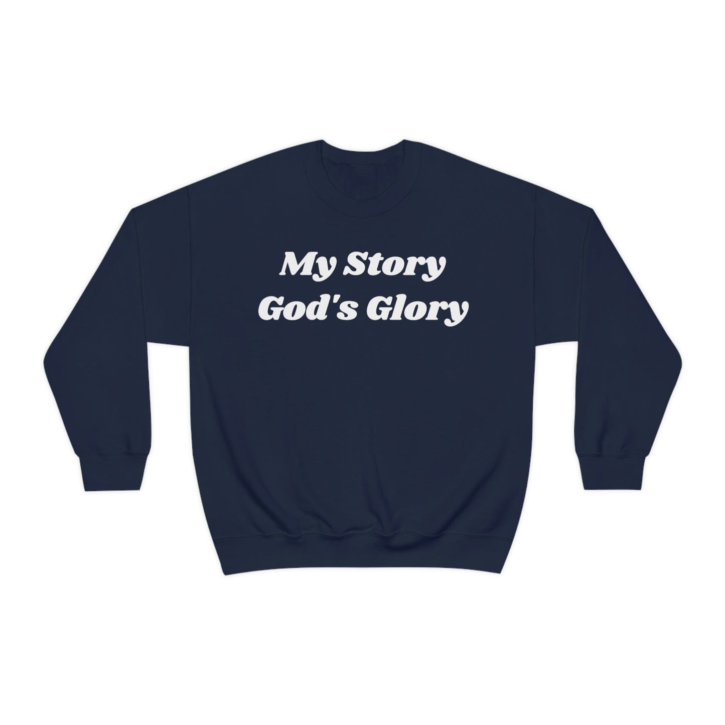 God's Glory Sweatshirt, Christian Apparel, Faith Apparel