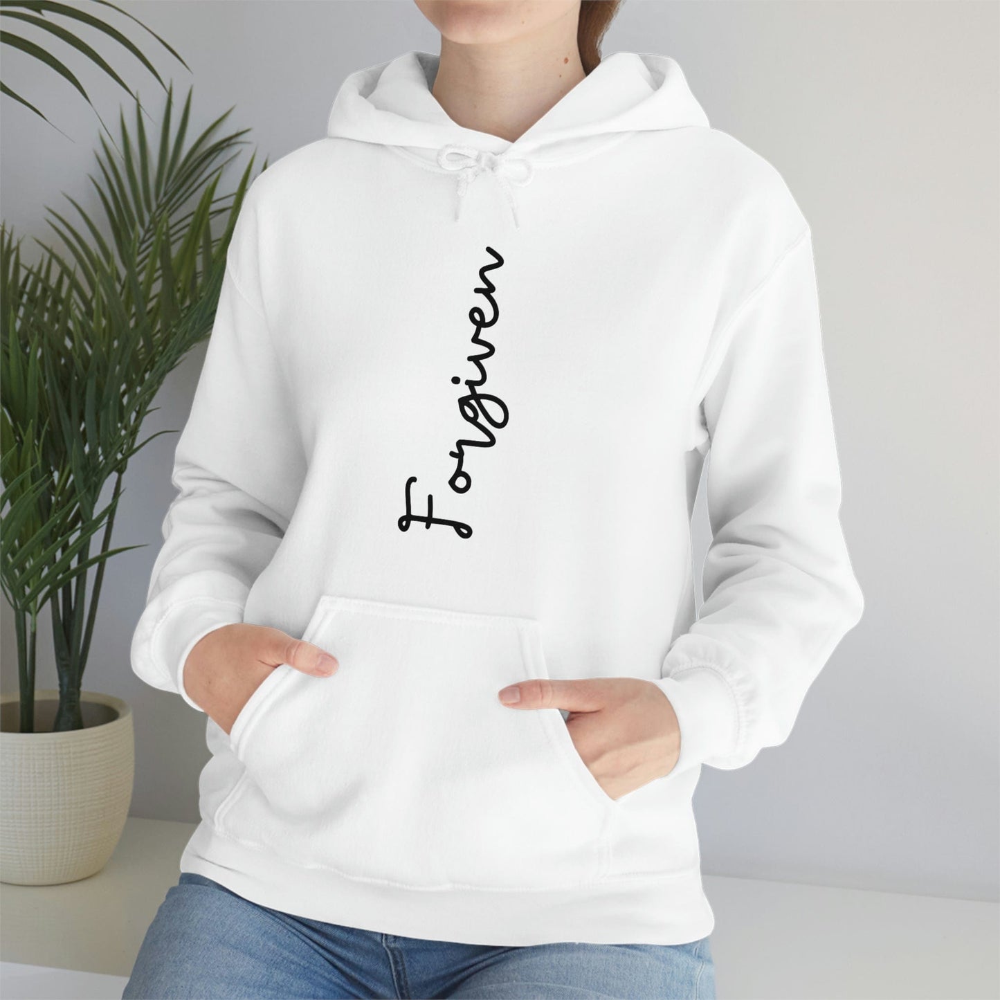 Forgiven Hoodie, Christian Apparel, Faith Hoodie