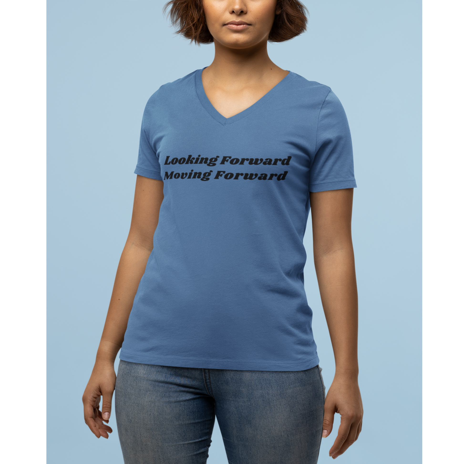  Moving forward with my life Tee, Leaving Domestic Violence T-Shirt, Women’s Empowerment V-Neck