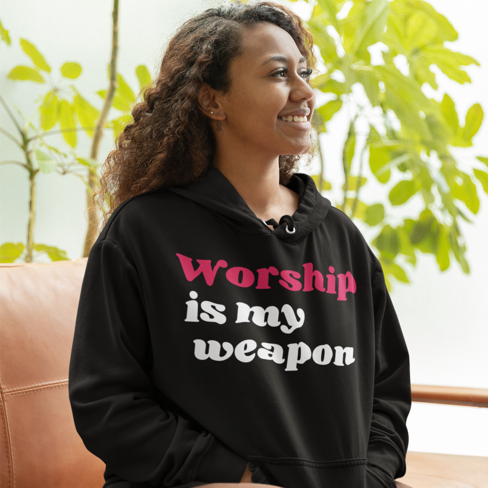 Worship God Hoodie, Christian Apparel, Faith Hoodie