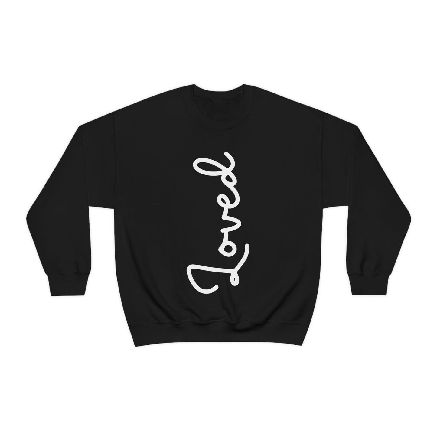 Christian sweatshirt, Loved by God, God's Love, Faith Apparel