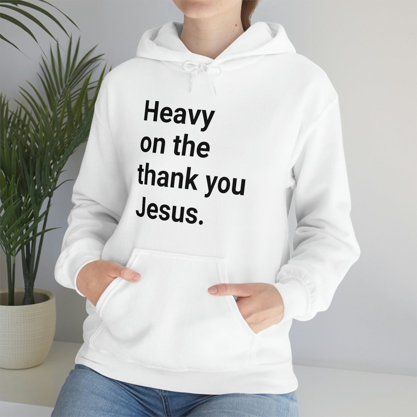 Jesus Hoodie, Thank you Jesus Hoodie, Christian Apparel, Faith Apparel