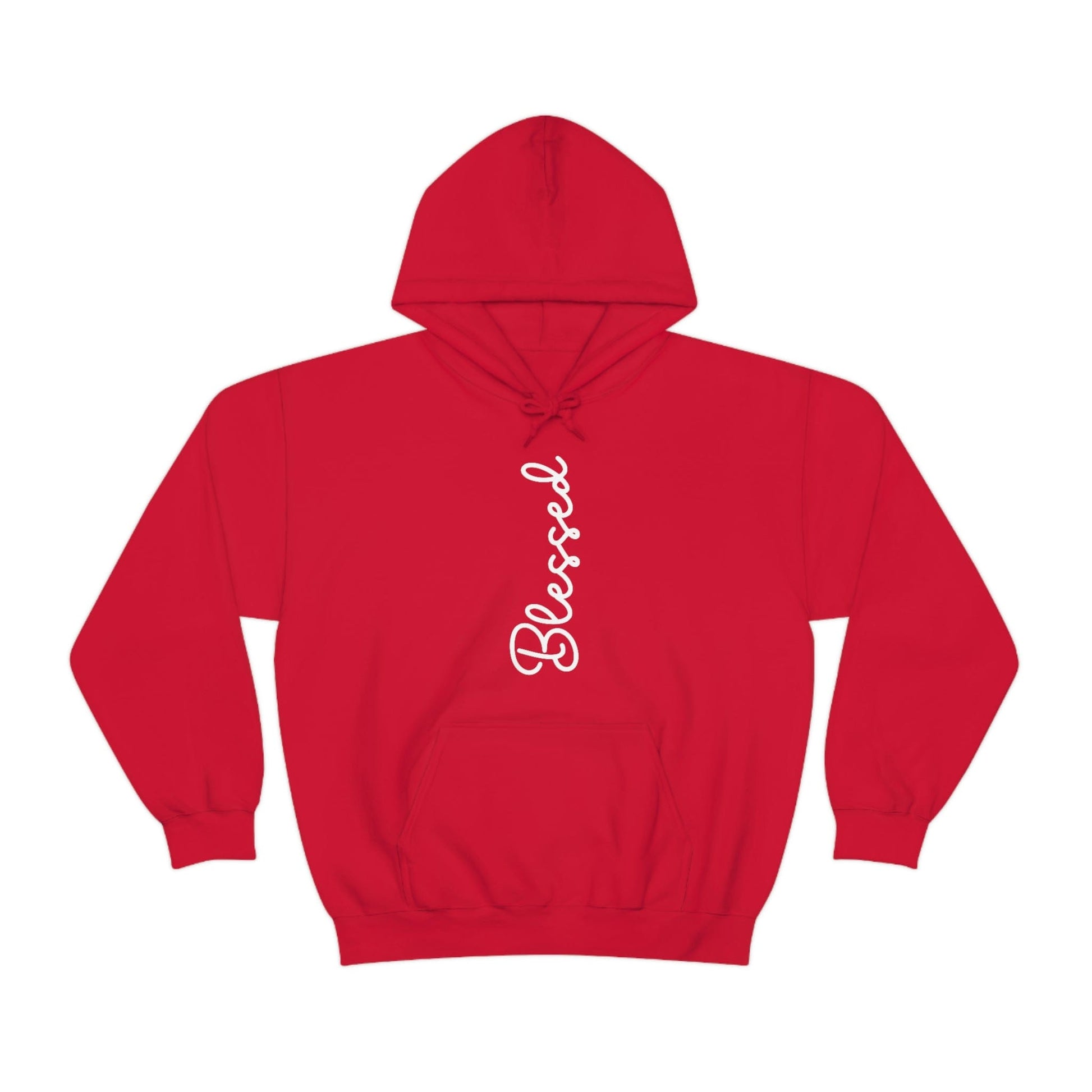 blessed hoodie, faith-based clothing, Christian apparel, inspirational clothing