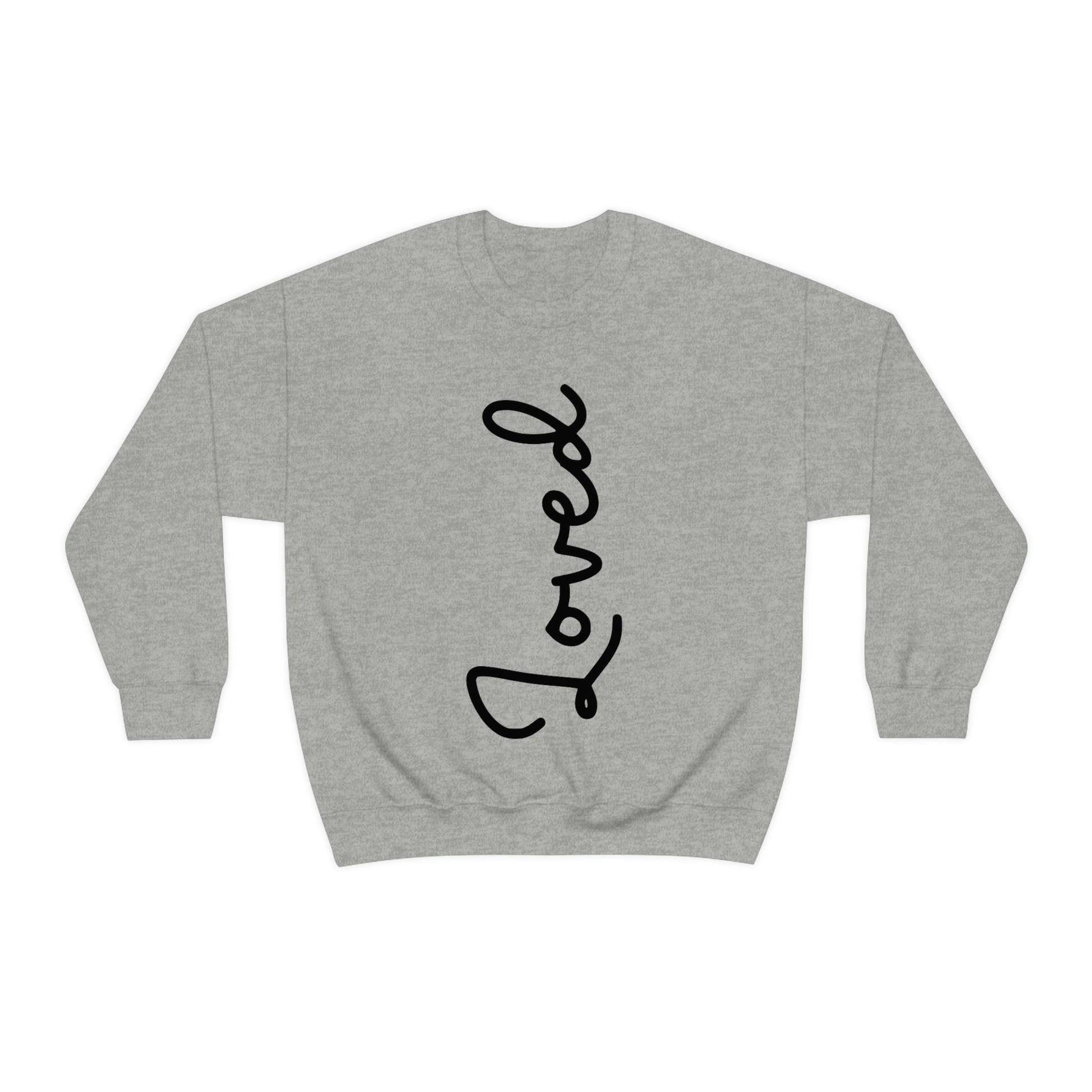 Christian sweatshirt, Loved by God, God's Love, Faith Apparel