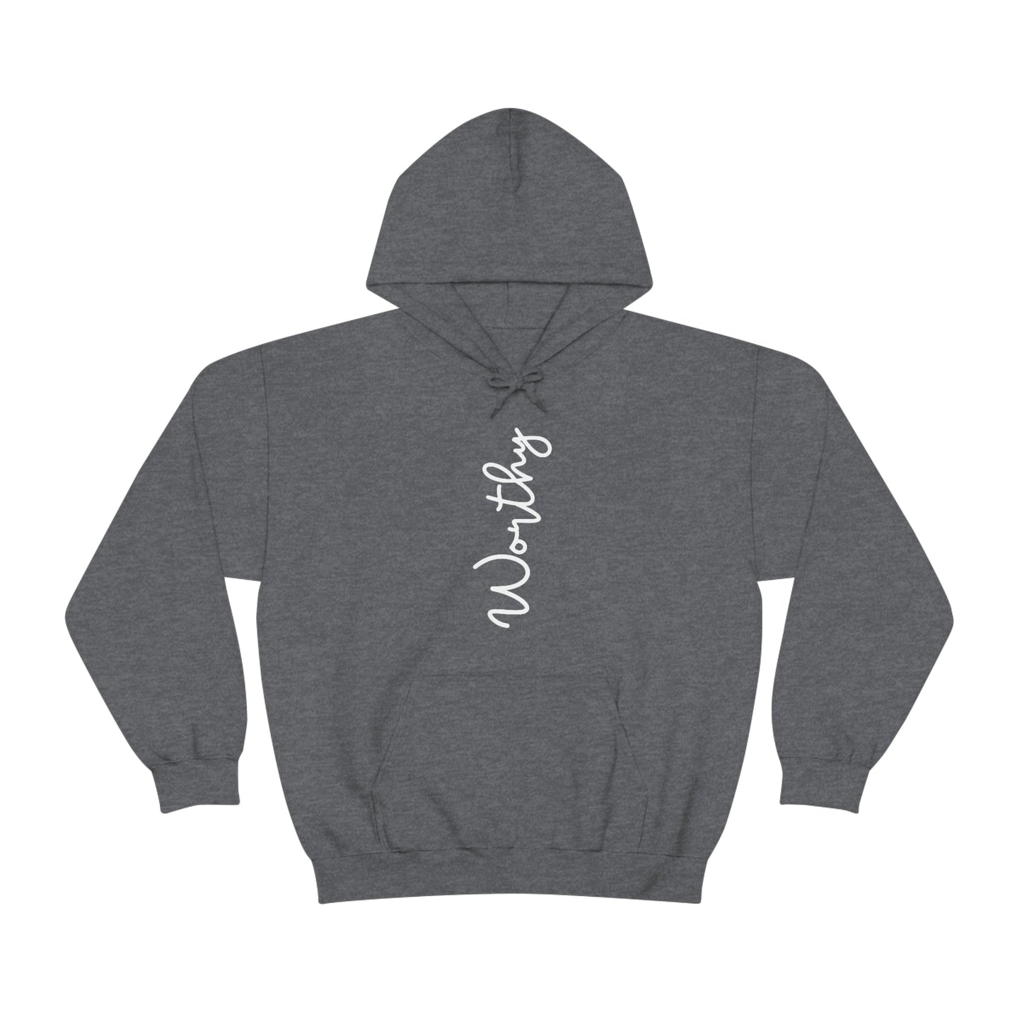 Worthy Hoodie, Christian Apparel, Faith Hoodie