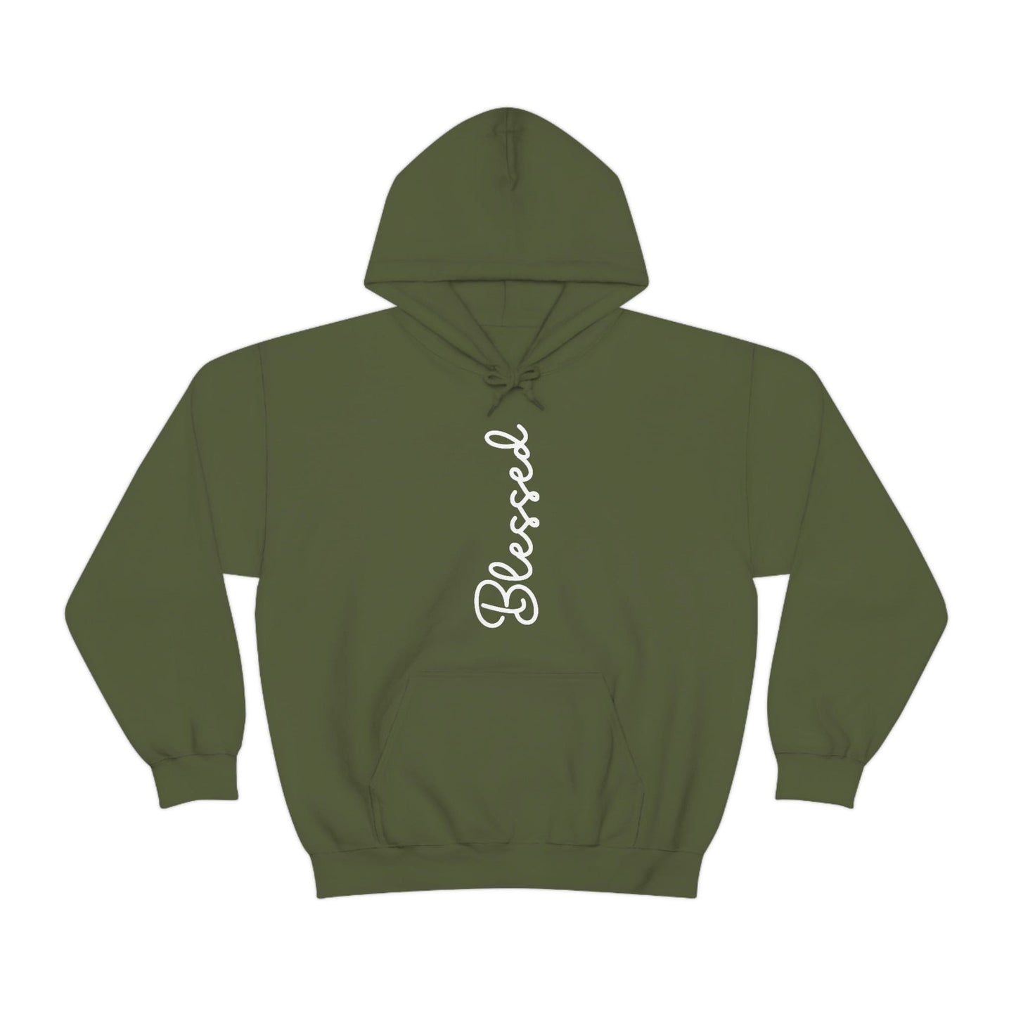 blessed hoodie, faith-based clothing, Christian apparel, inspirational clothing