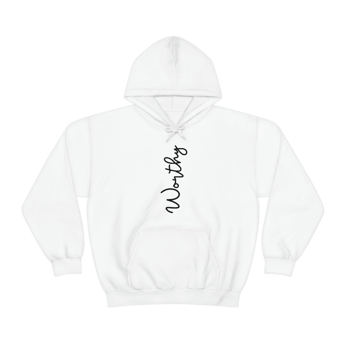 Worthy Hoodie, Christian Apparel, Faith Hoodie