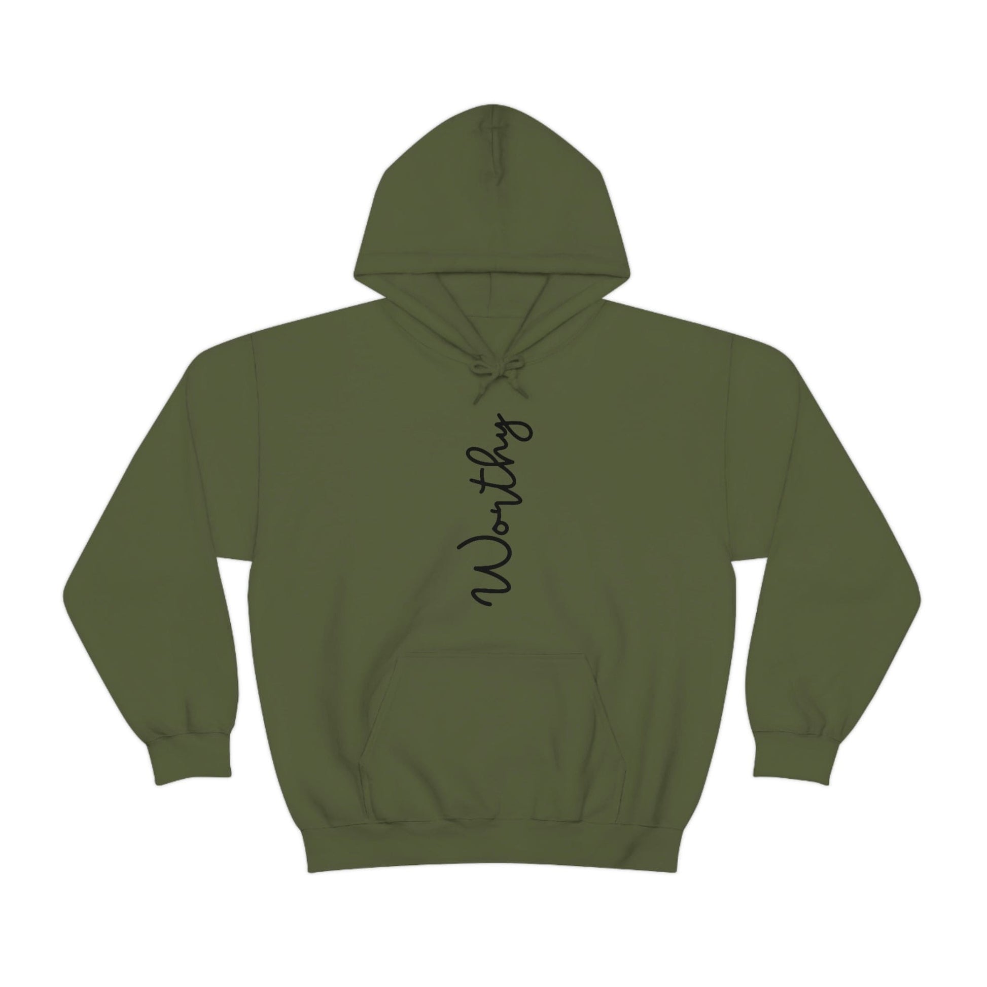 Worthy Hoodie, Christian Apparel, Faith Hoodie