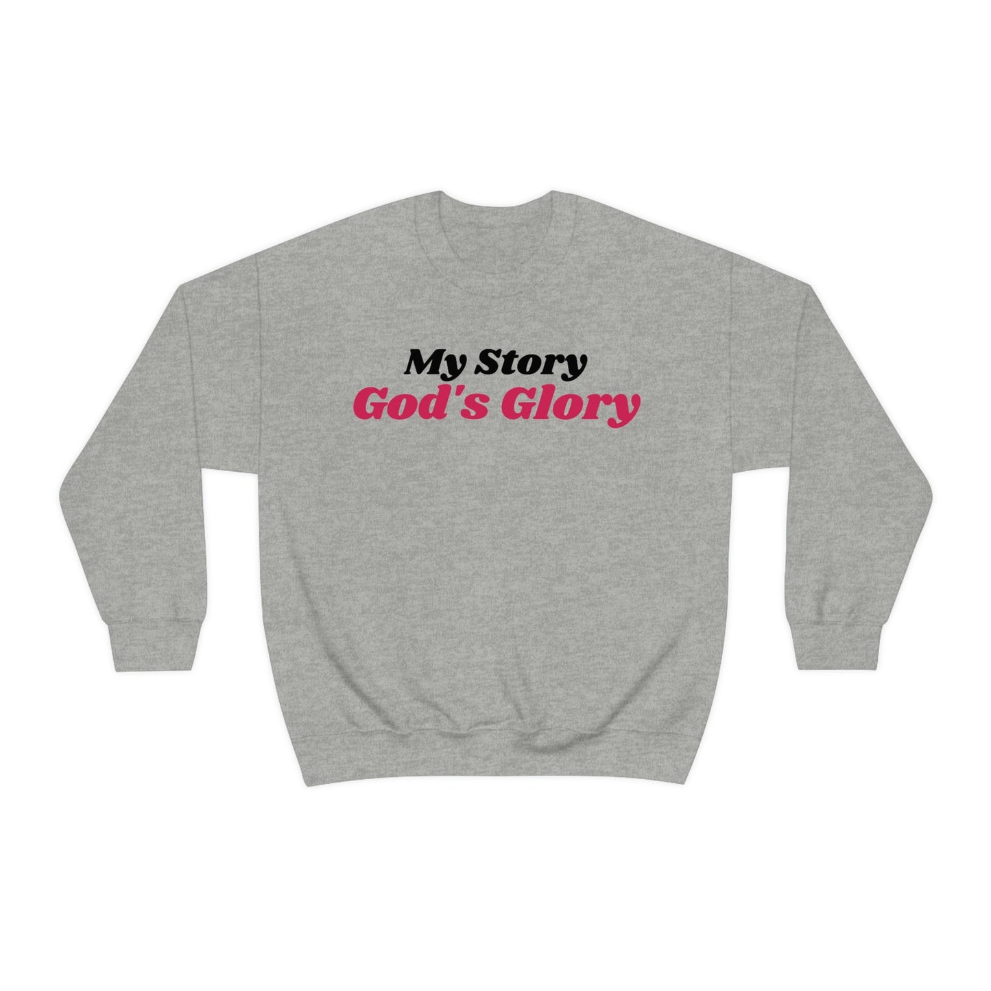 God's Glory Sweatshirt, Christian Apparel, Faith Apparel