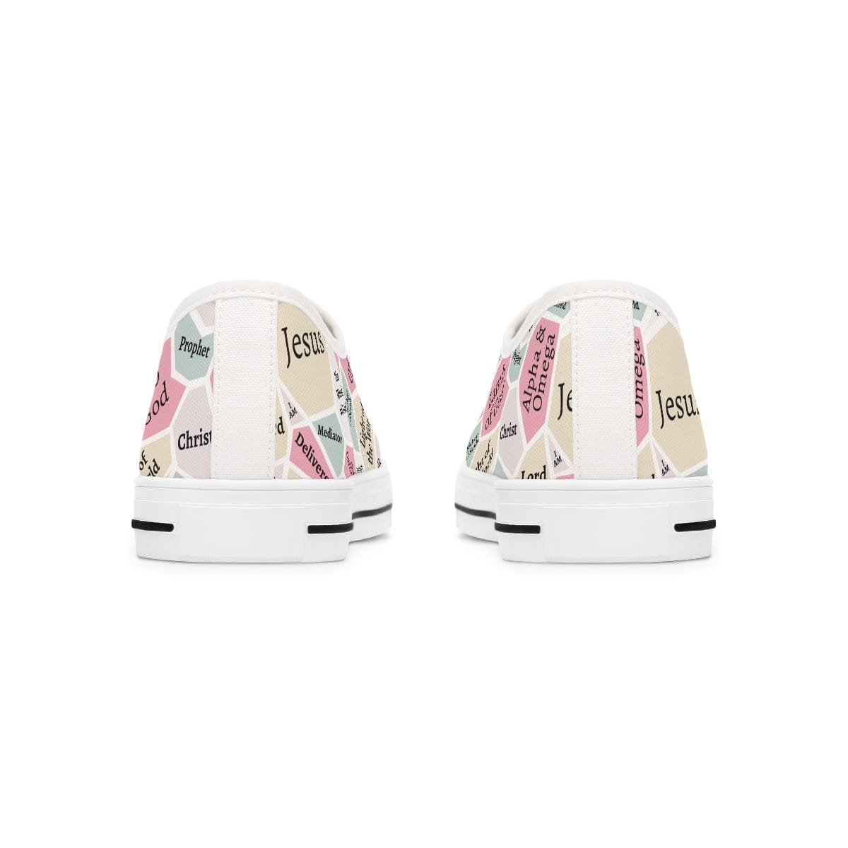 I AM Names of Jesus Women's Low Top Sneakers