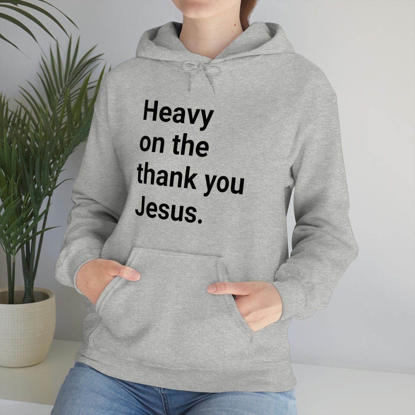 Jesus Hoodie, Thank you Jesus Hoodie, Christian Apparel, Faith Apparel