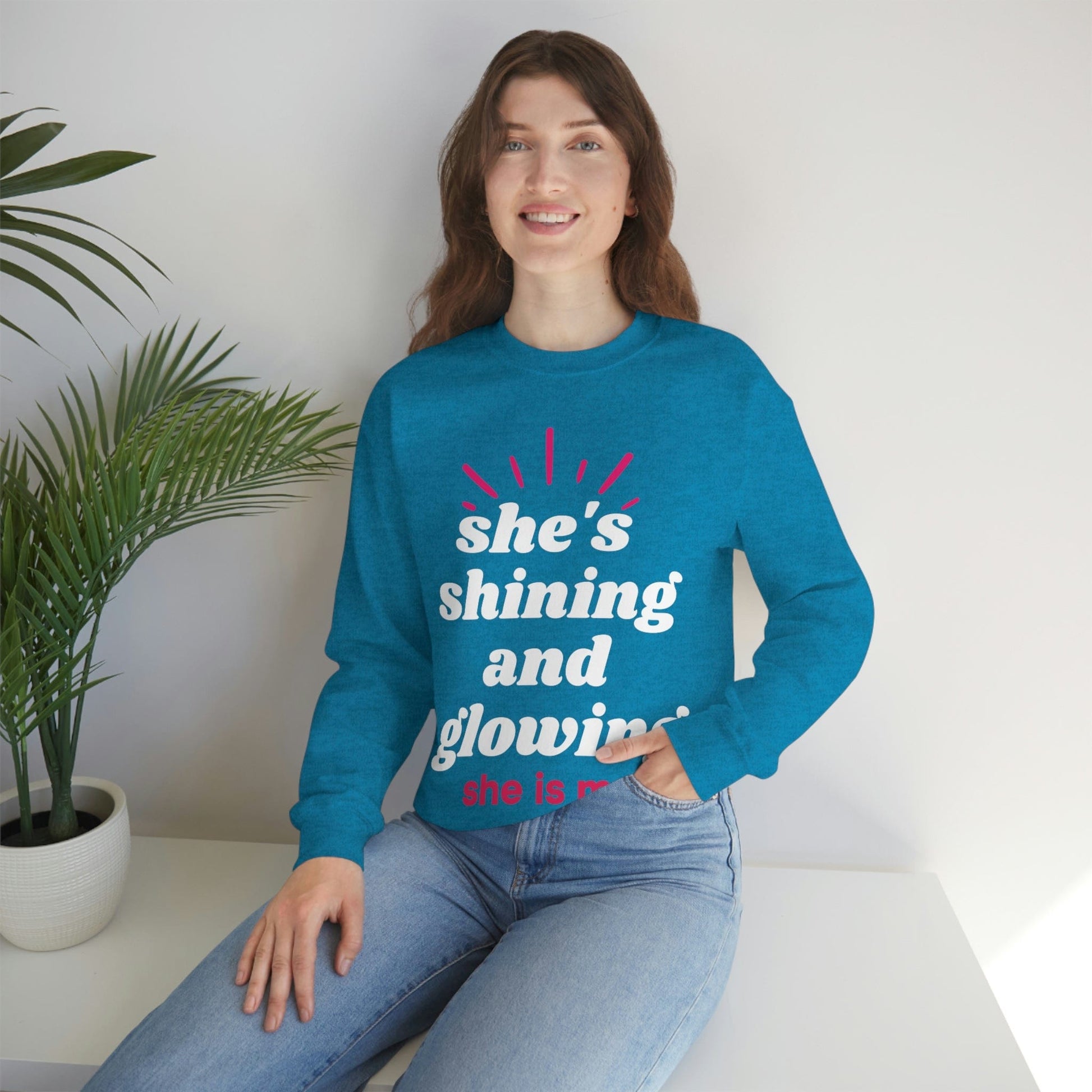 Empowering women, inspirational sweatshirt, faith apparel, Christian Apparel, Faith Gear