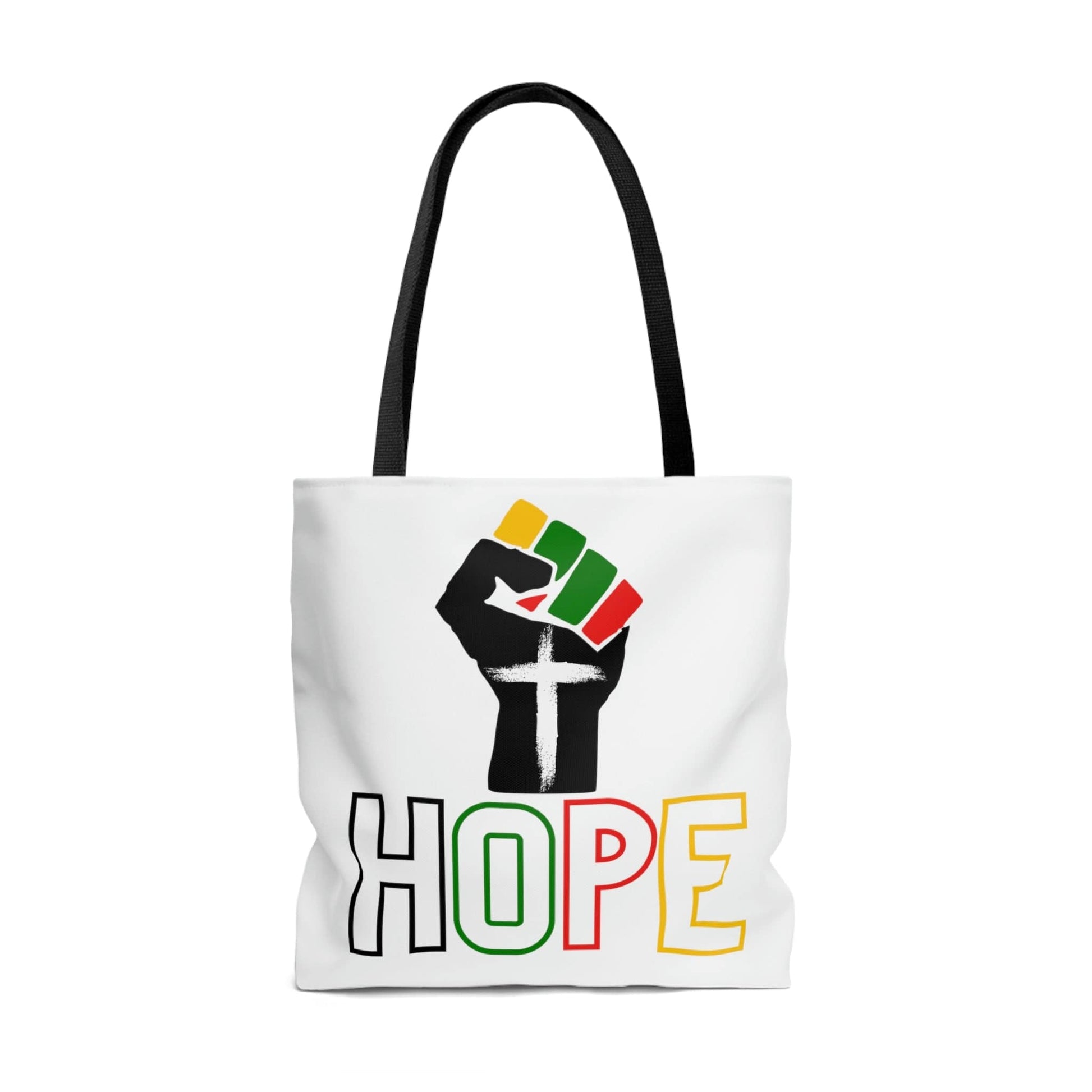 Black History Month Tote Bag, Black Power Tote Bag, Faith and Empowerment Tote Bag