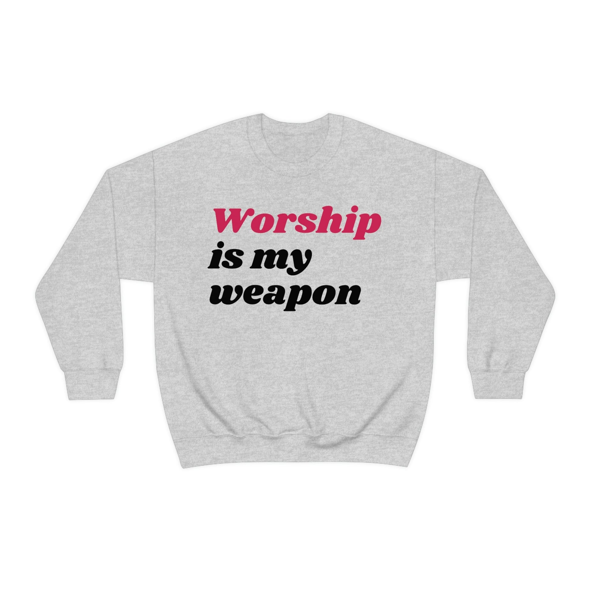 Worship God Sweatshirt, Christian Apparel, Faith Apparel