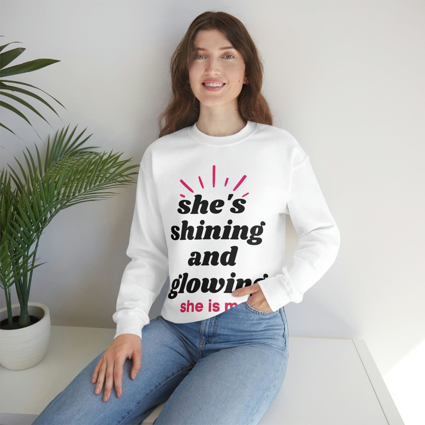 Empowering women, inspirational sweatshirt, faith apparel, Christian Apparel, Faith Gear