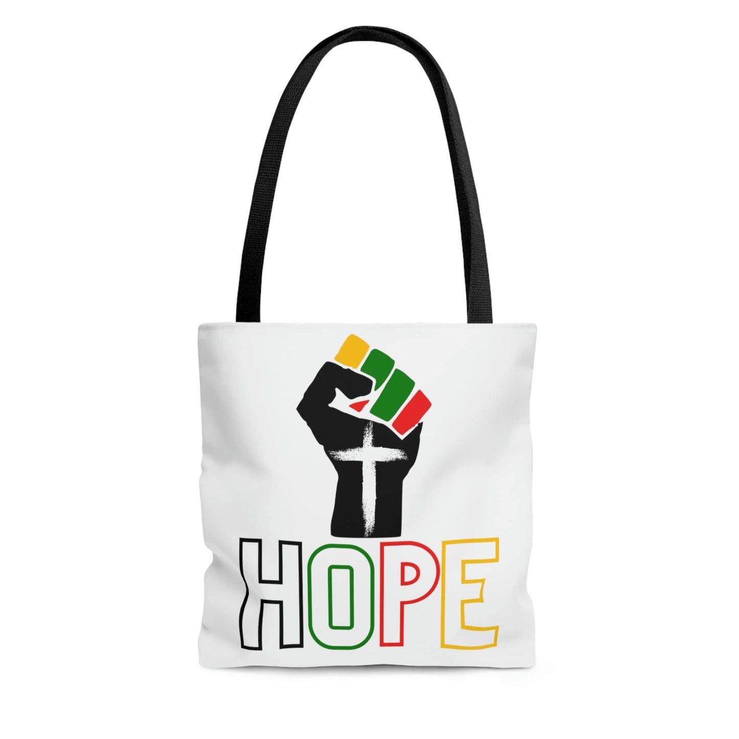 Black History Month Tote Bag, Black Power Tote Bag, Faith and Empowerment Tote Bag