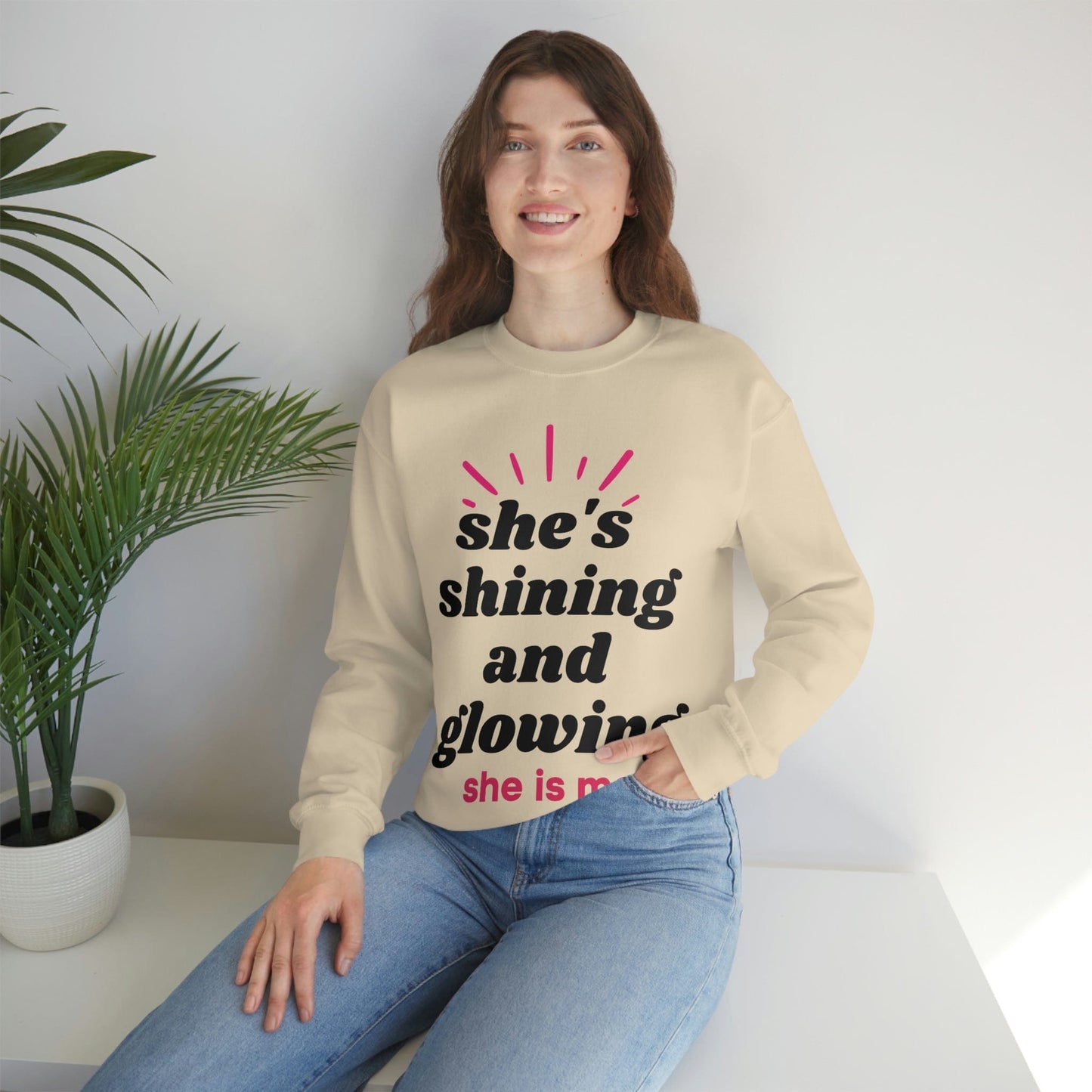 Empowering women, inspirational sweatshirt, faith apparel, Christian Apparel, Faith Gear