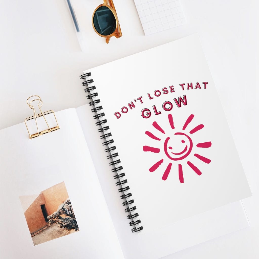 Glow Smiling Sun (Faith & Empowerment) Notebook