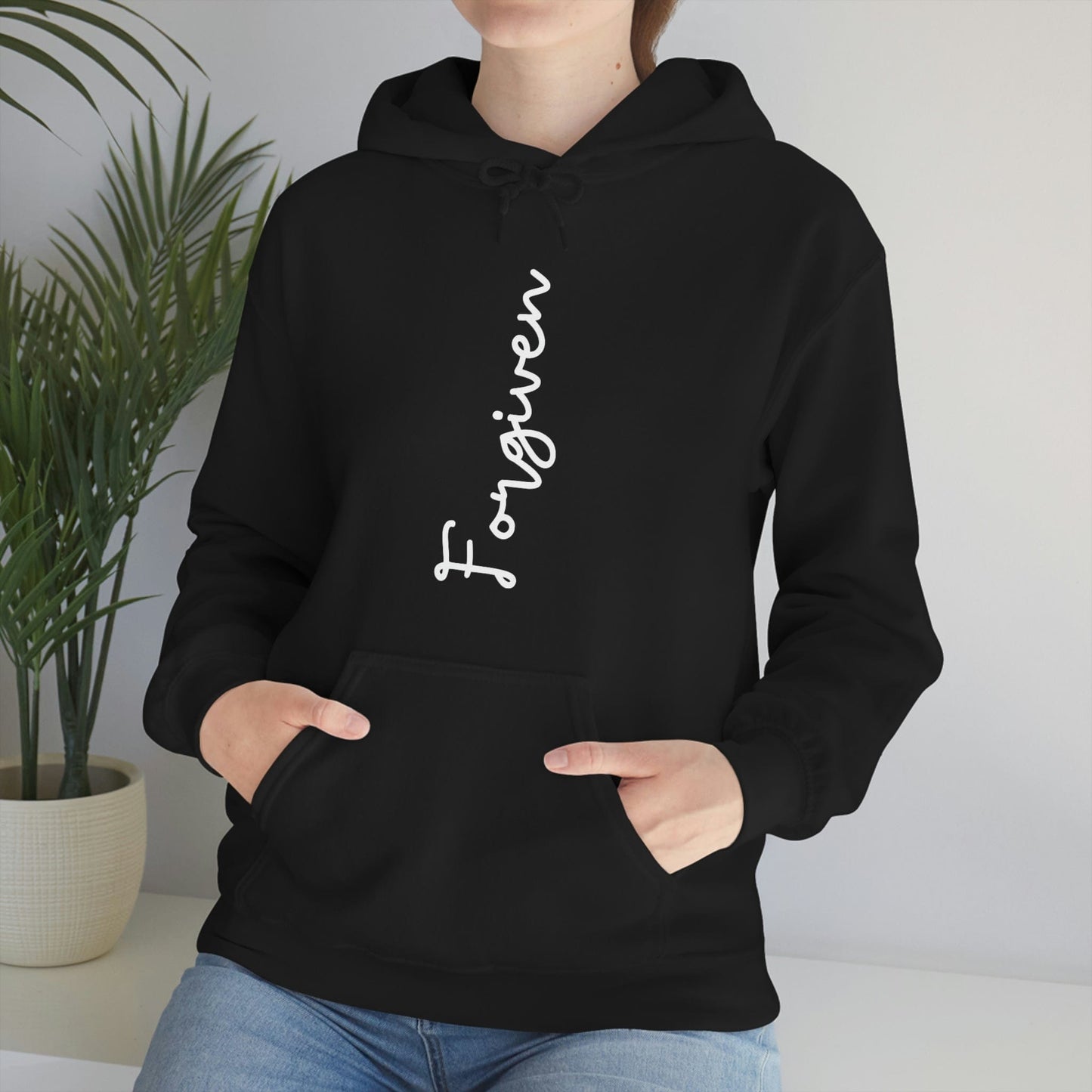  Christian Hoodie, Faith Apparel, Faith-Based Apparel, Christian Apparel, Forgiven by God 