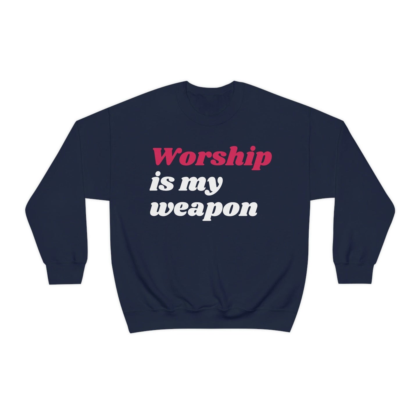 Worship God Sweatshirt, Christian Apparel, Faith Apparel